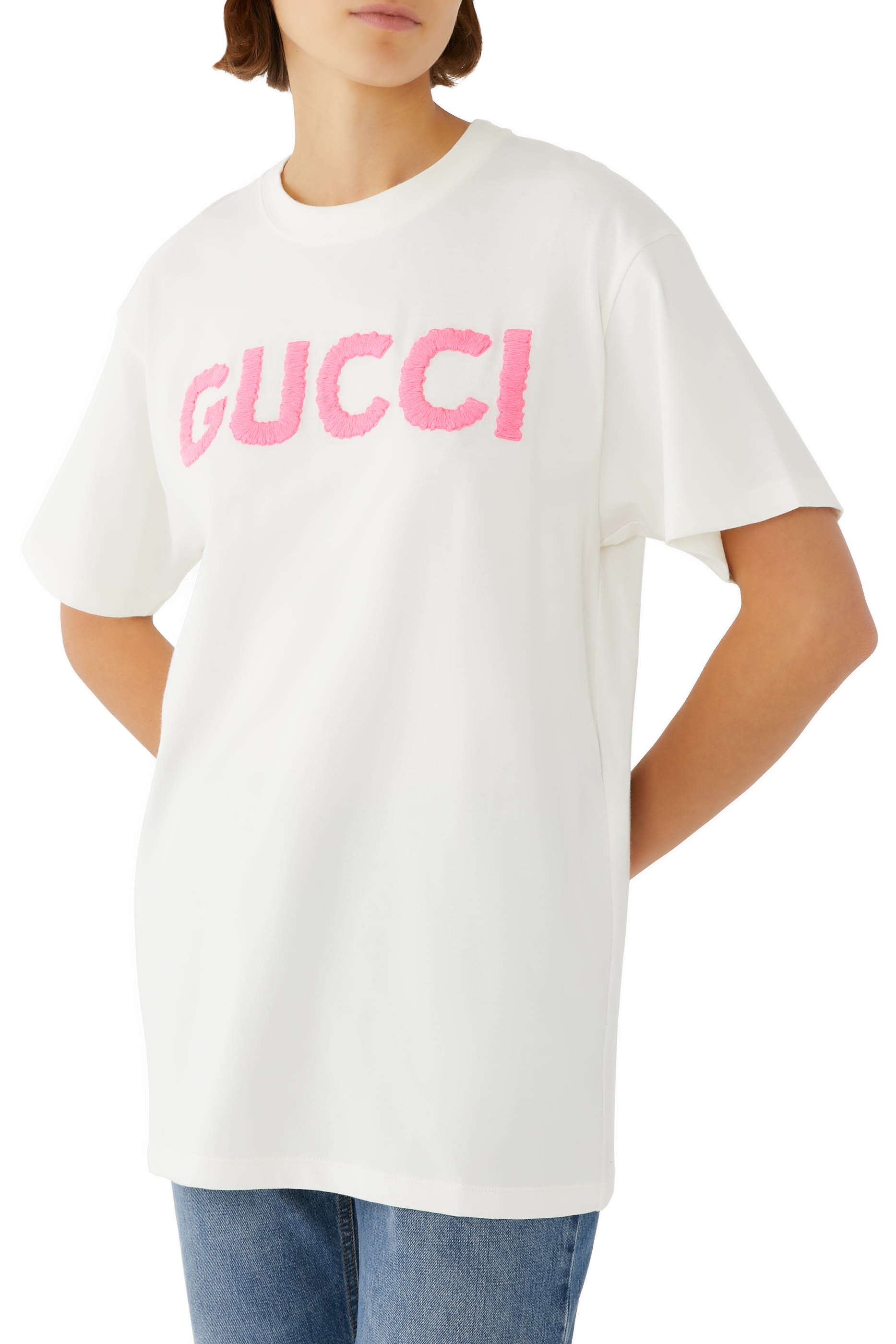 Logo Cotton Jersey Short-Sleeved T-Shirt