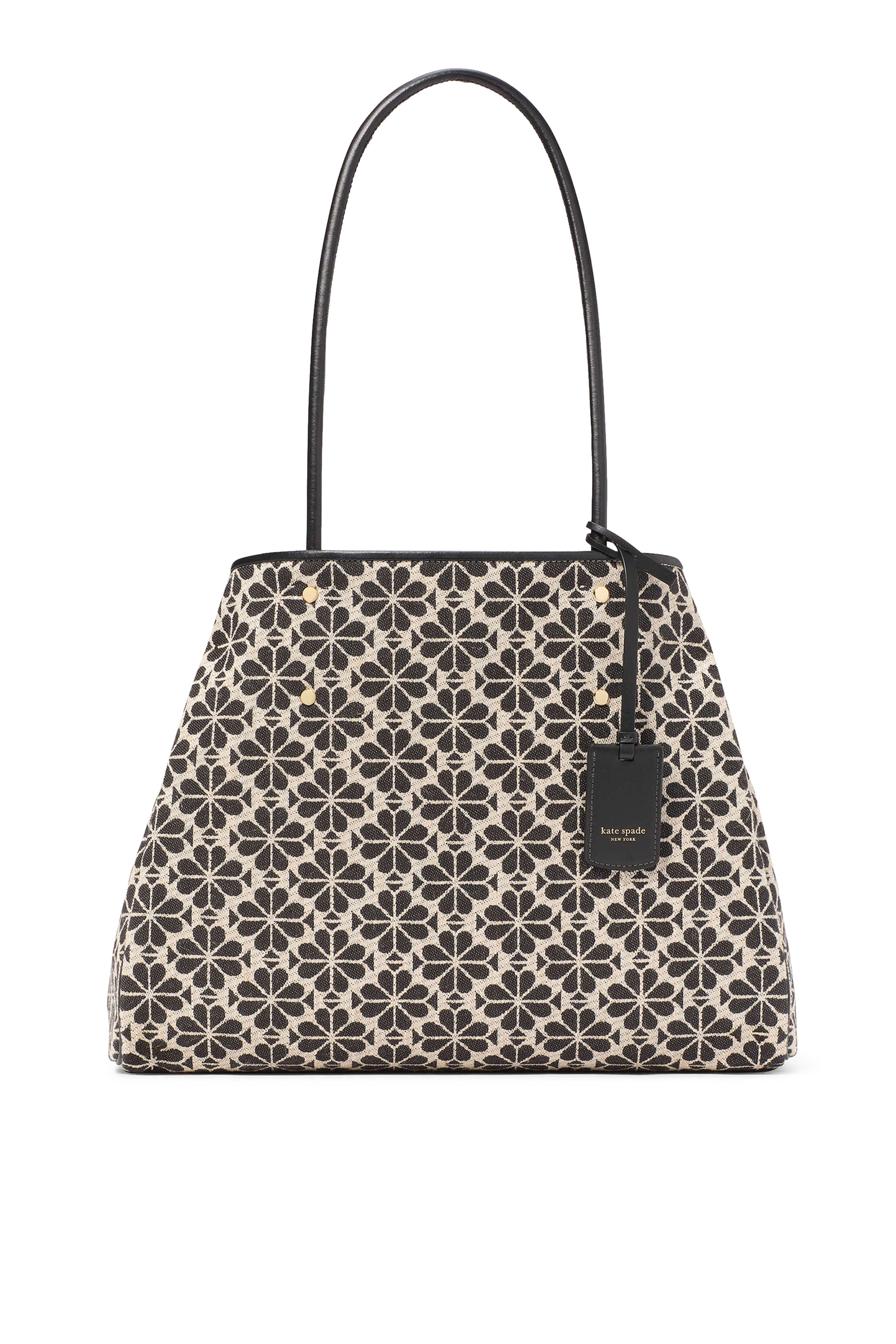 Spade Flower Jacquard Large Everything Tote Bag