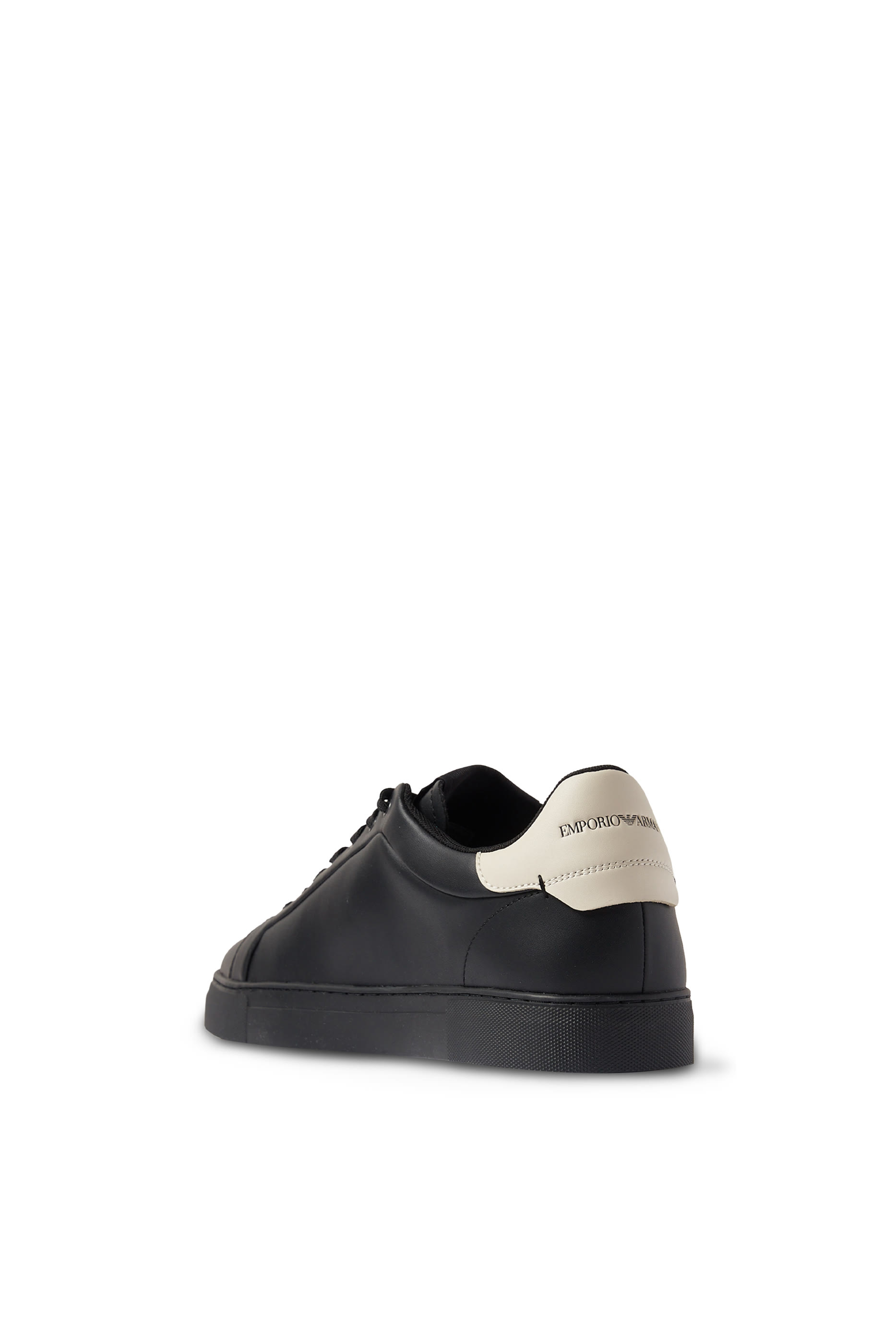 Sneakers with Oversized Embossed Eagle