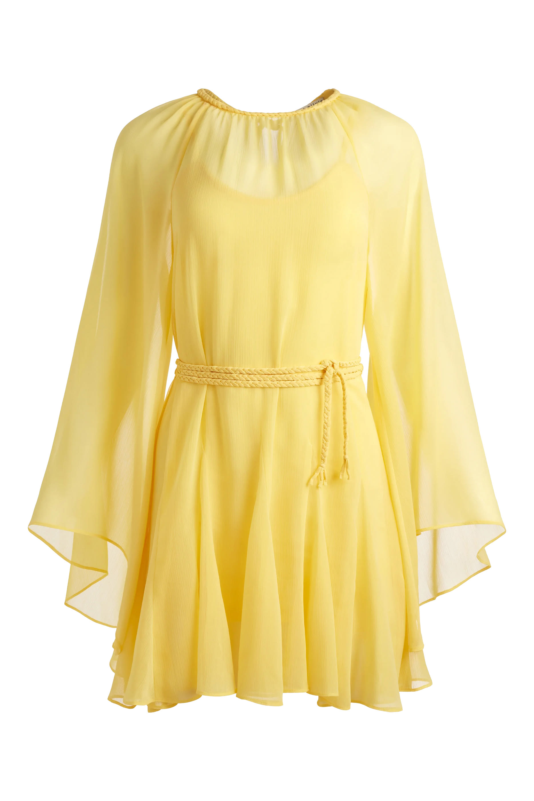 Gitana Mini Dress with Tie Belt