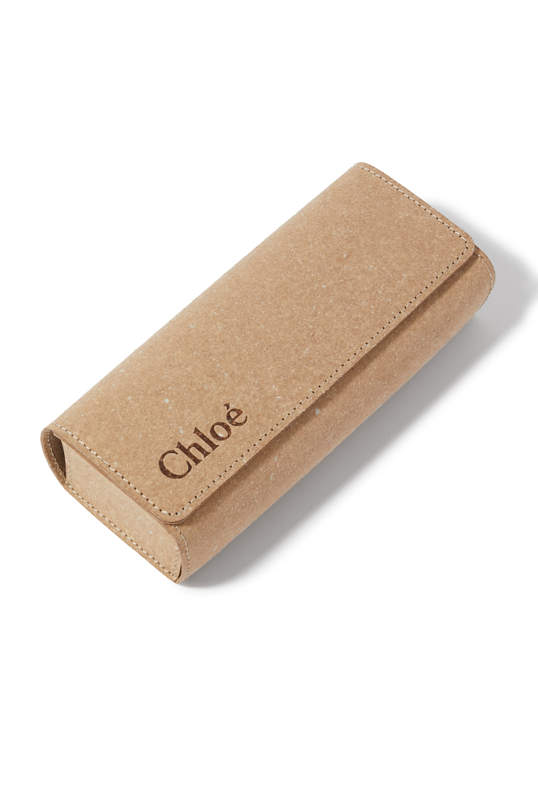 Logo Round Frame Sunglasses