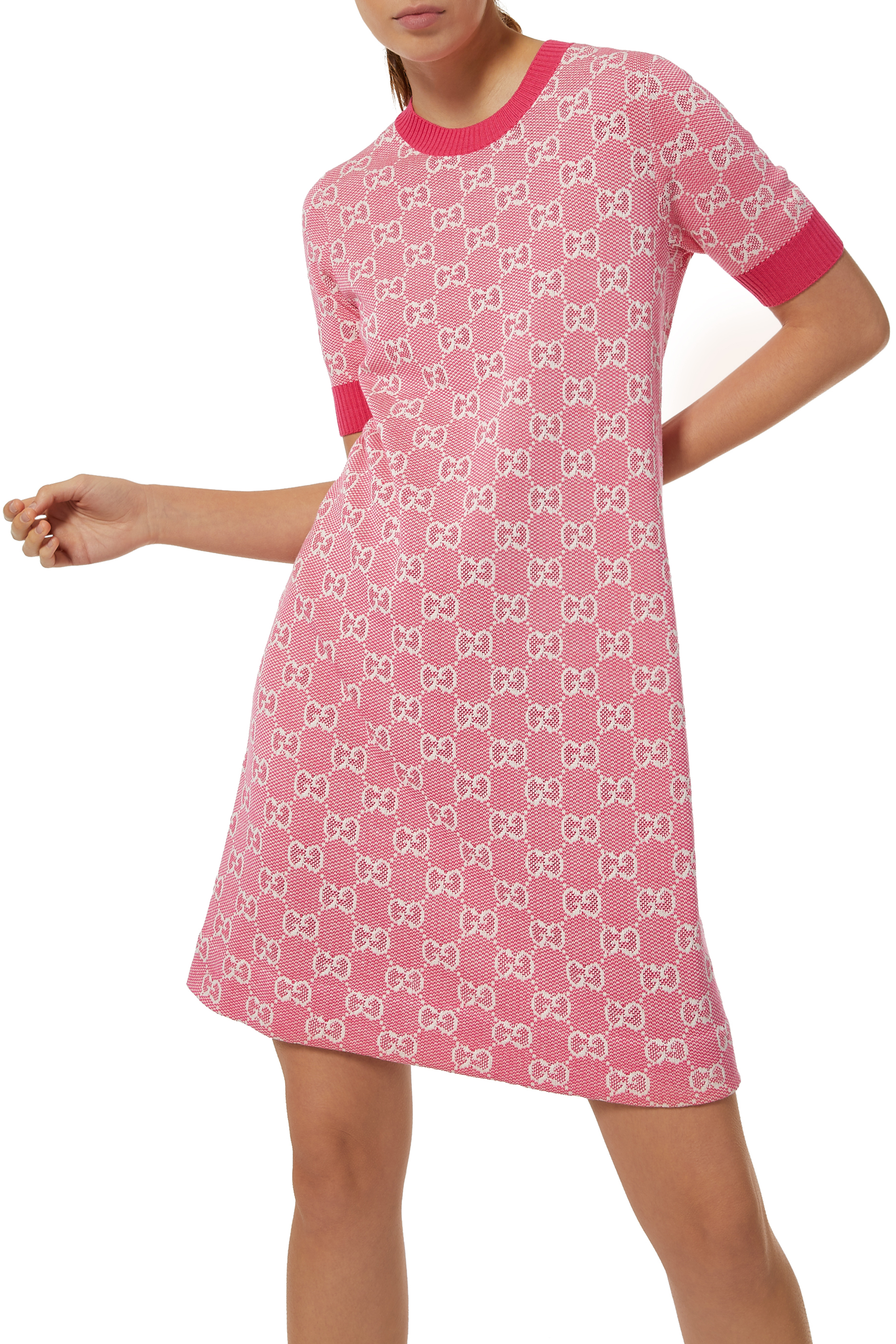 Cotton Wool Piquet Dress