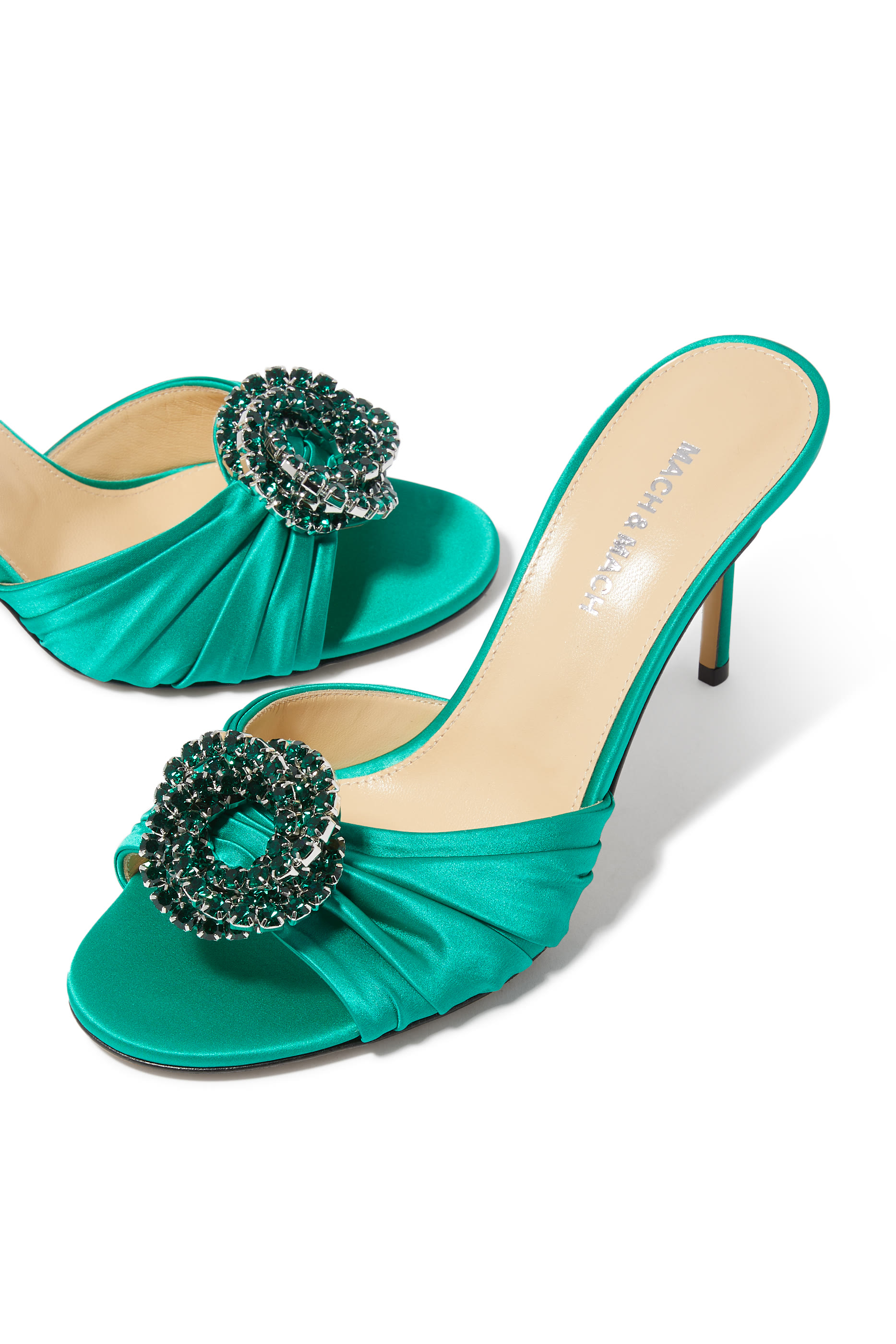 Galaxy 85 Satin Mules