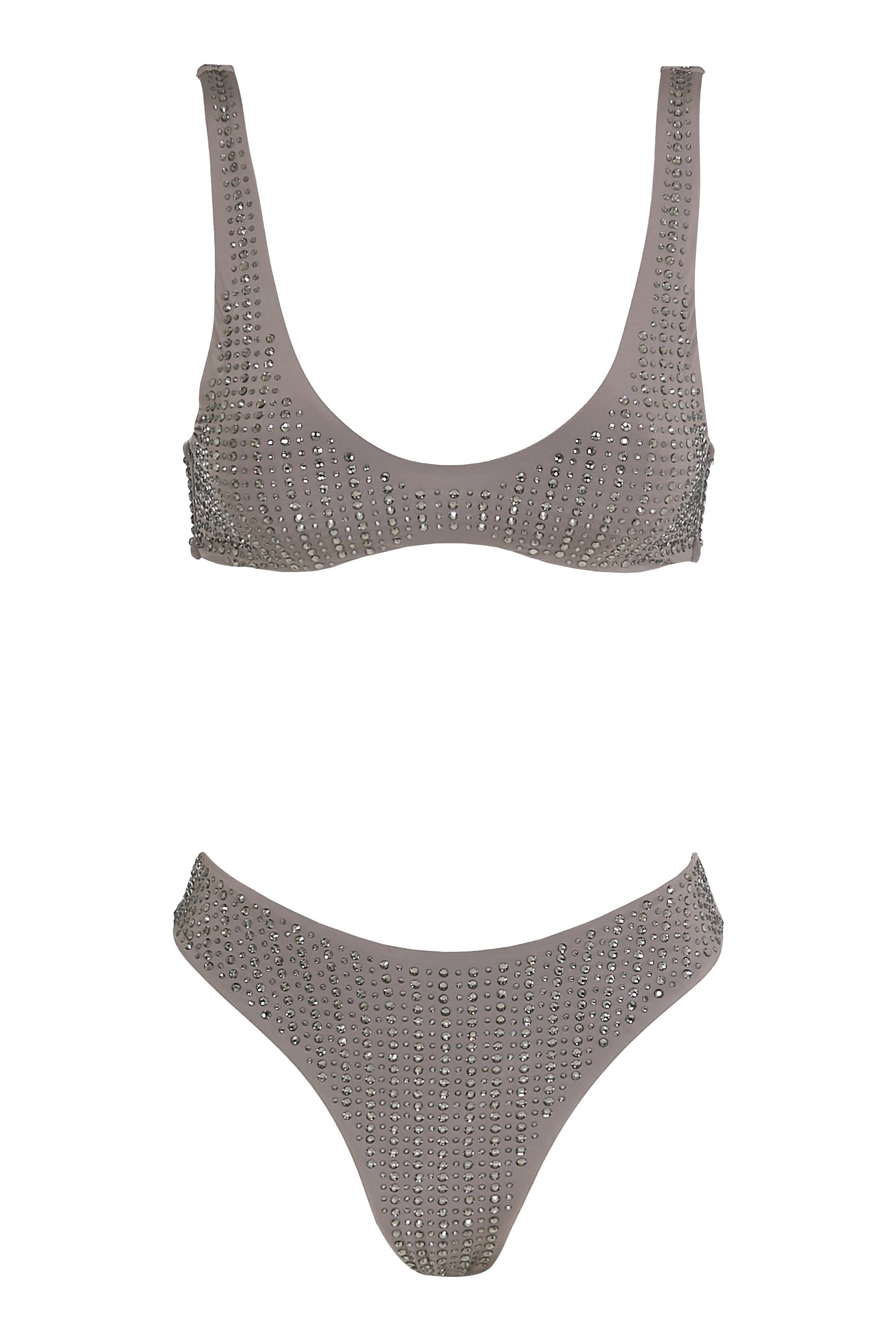 Brassiere and Brazilian Swimsuit Set
