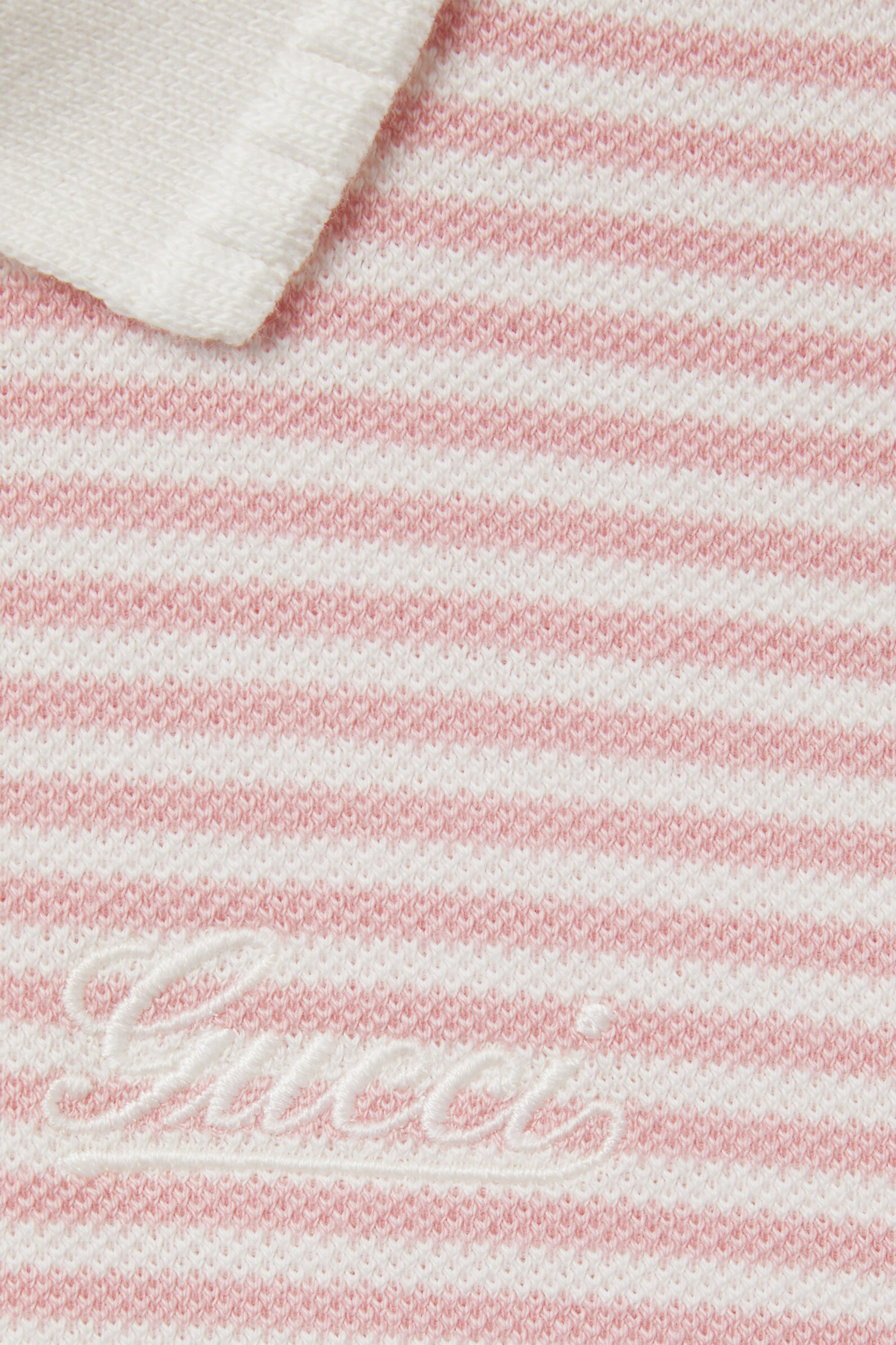 Kids Embroidered Cotton Polo Shirt