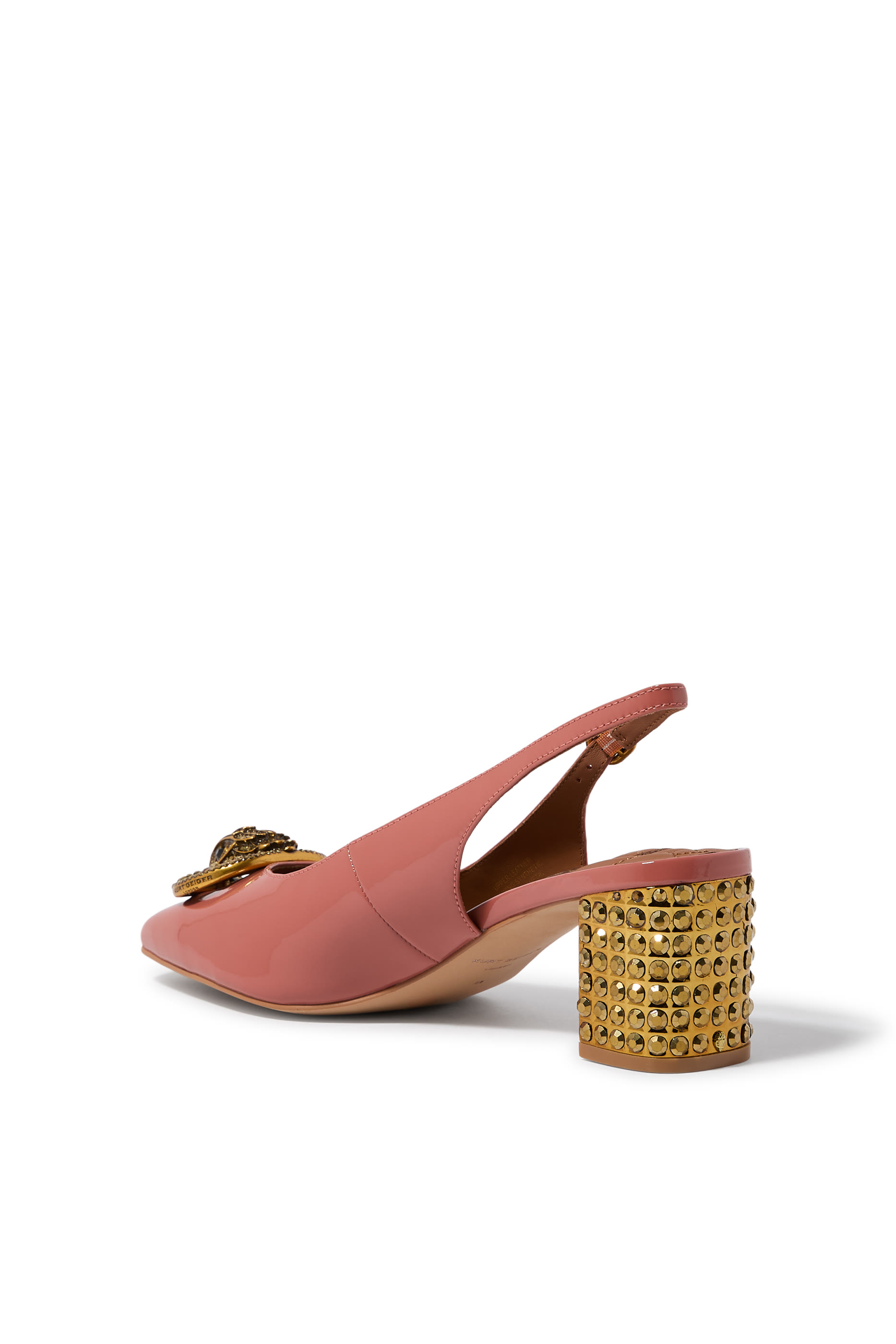 Chelsea Block Slingback Heel