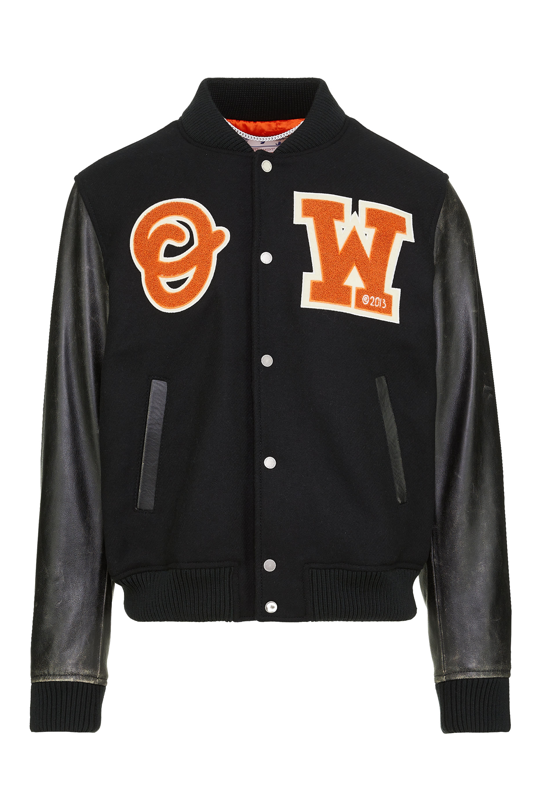 Logo Patch Varsity Jacket