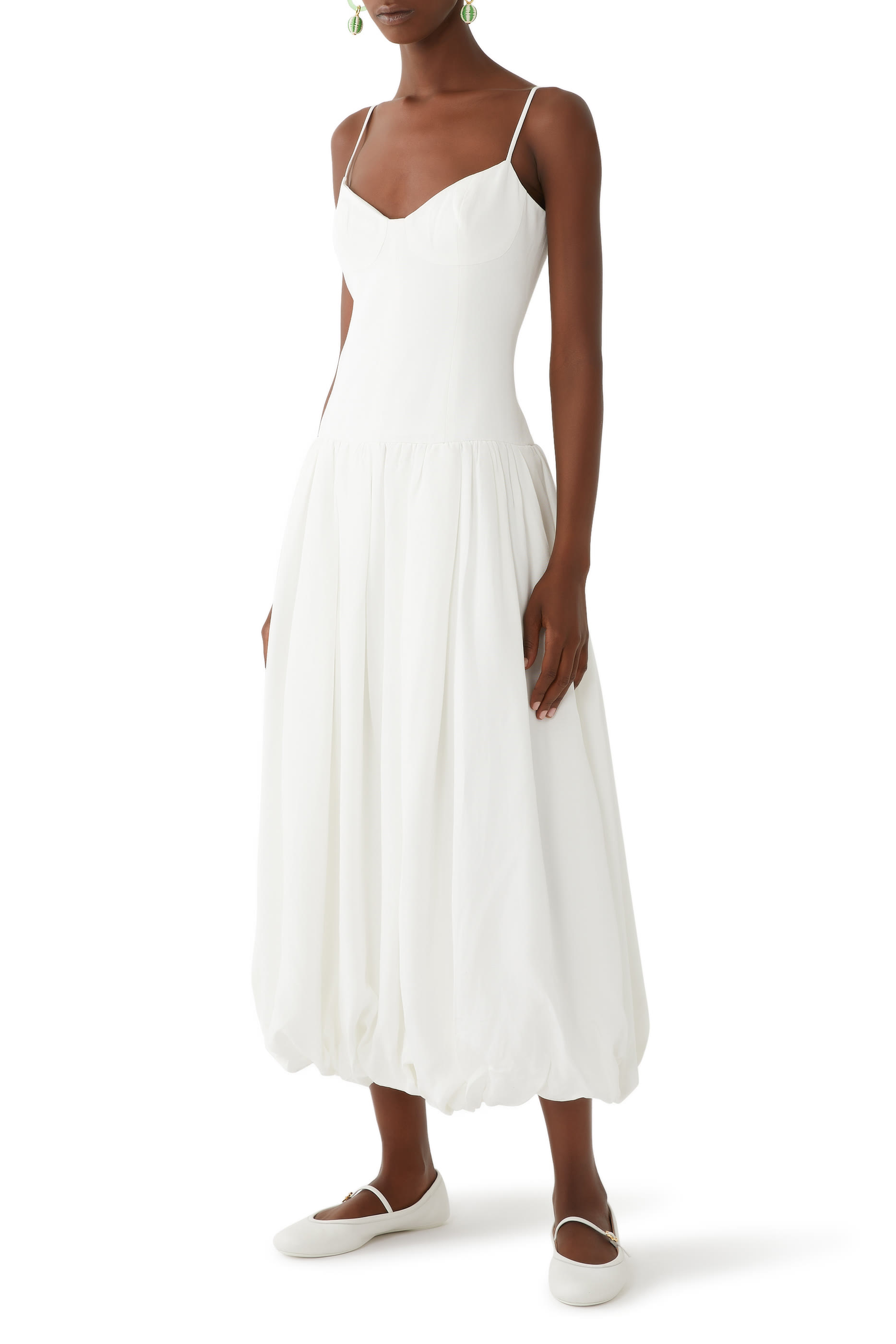 	Vento Bustier Bubble Midi Dress