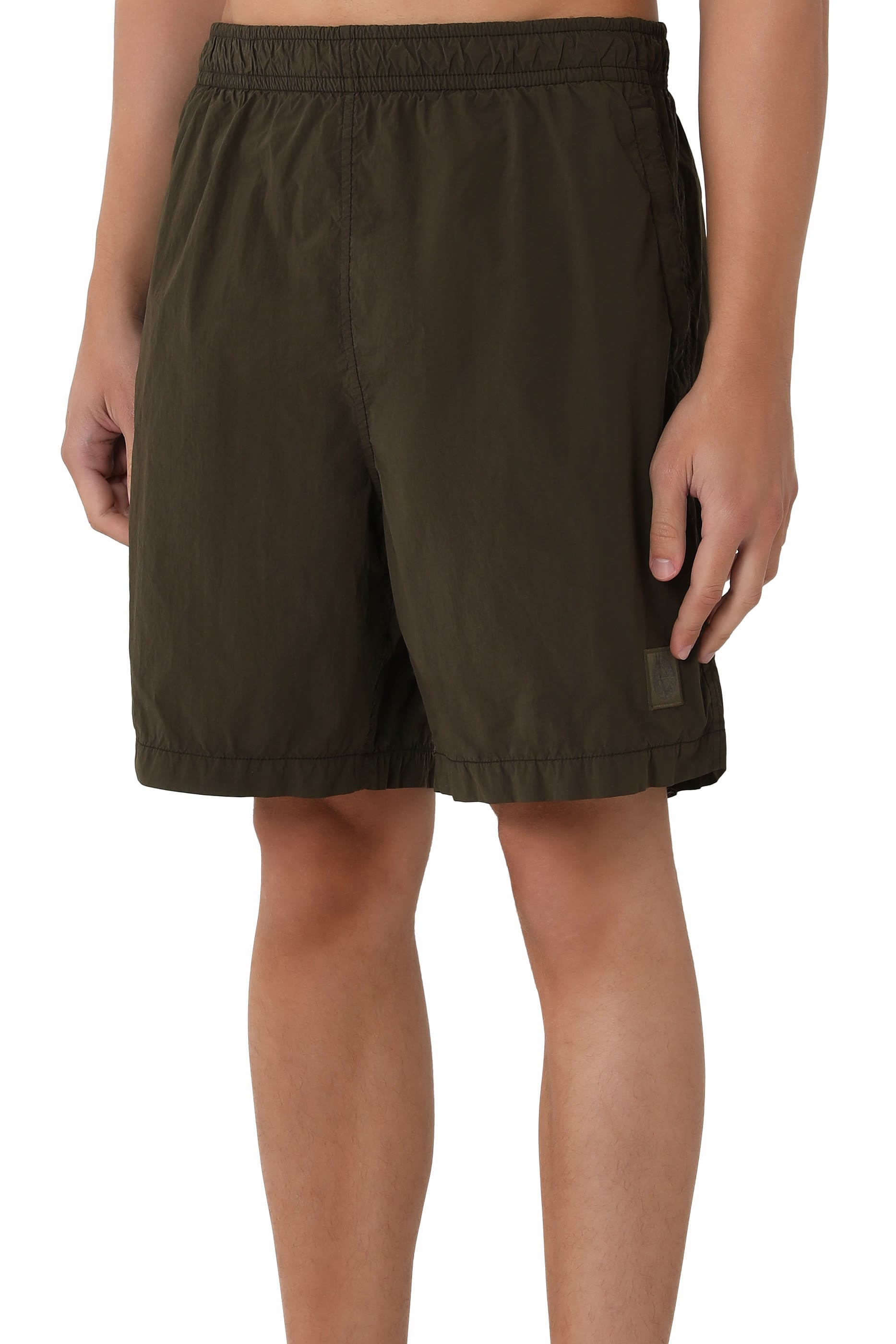 Regular-Fit Mid-Length Swim Shorts 