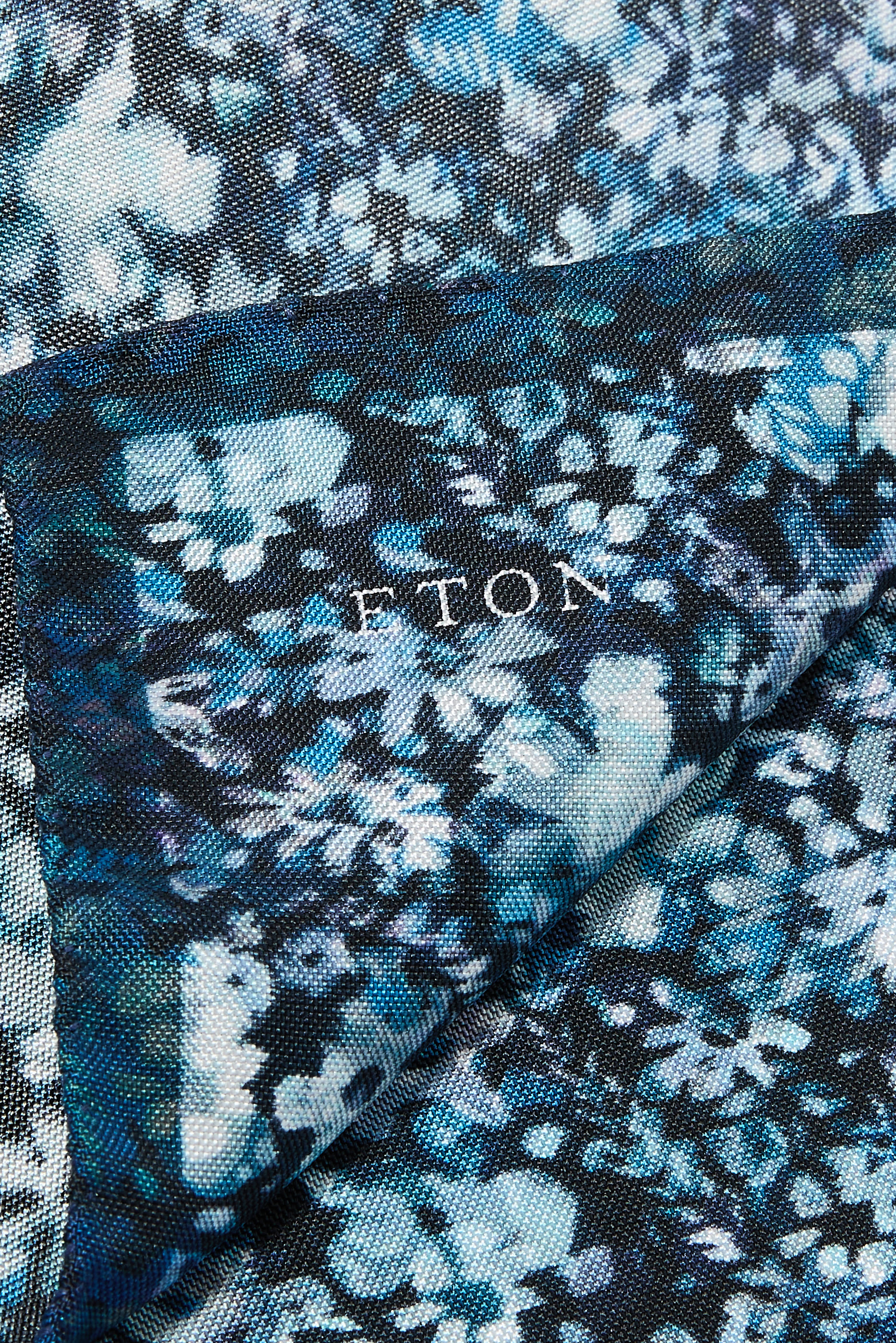 Floral Silk Pocket Square