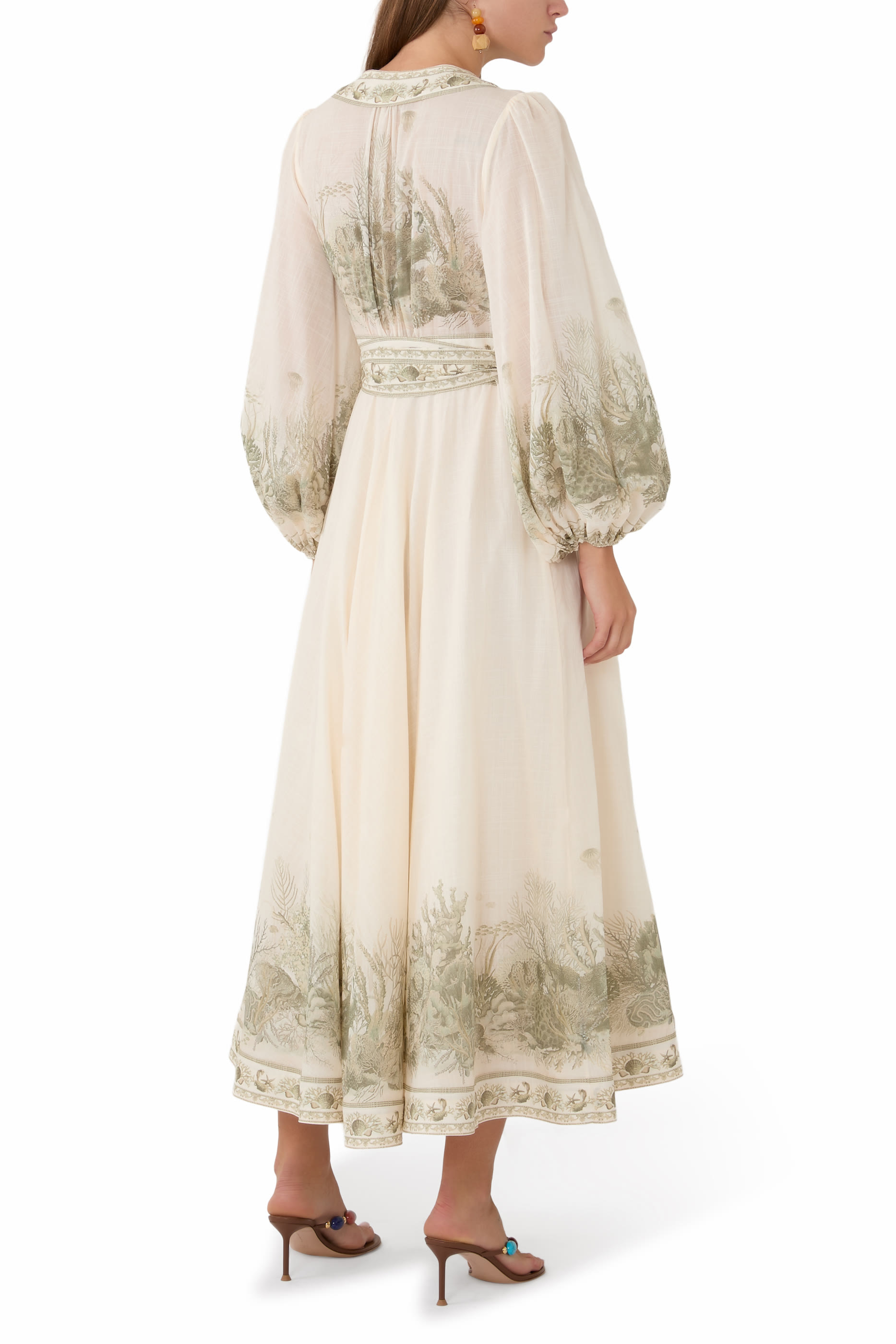 Wanderlust Wrap Midi Dress