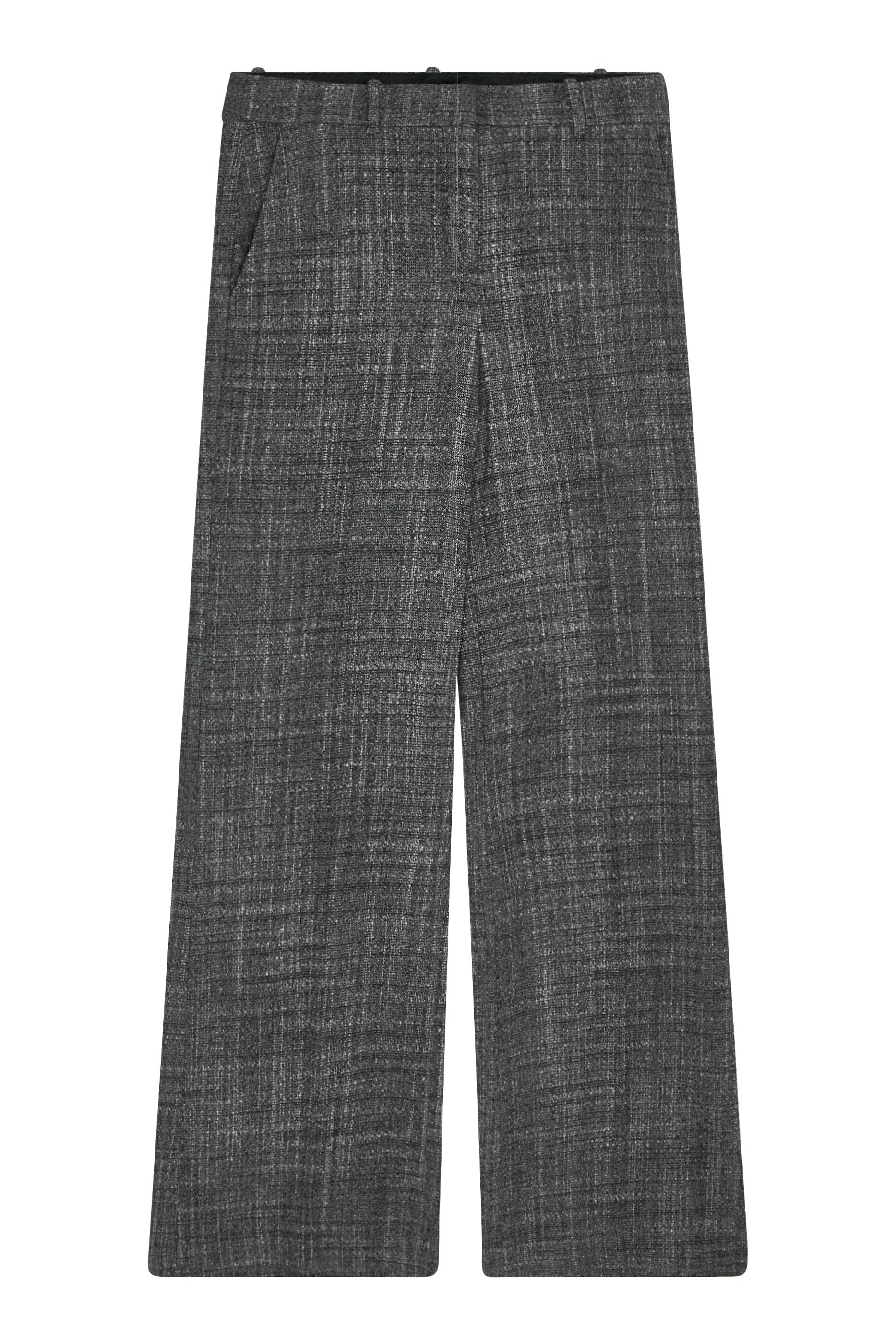 Wide-Leg Pant in Malfile Wool