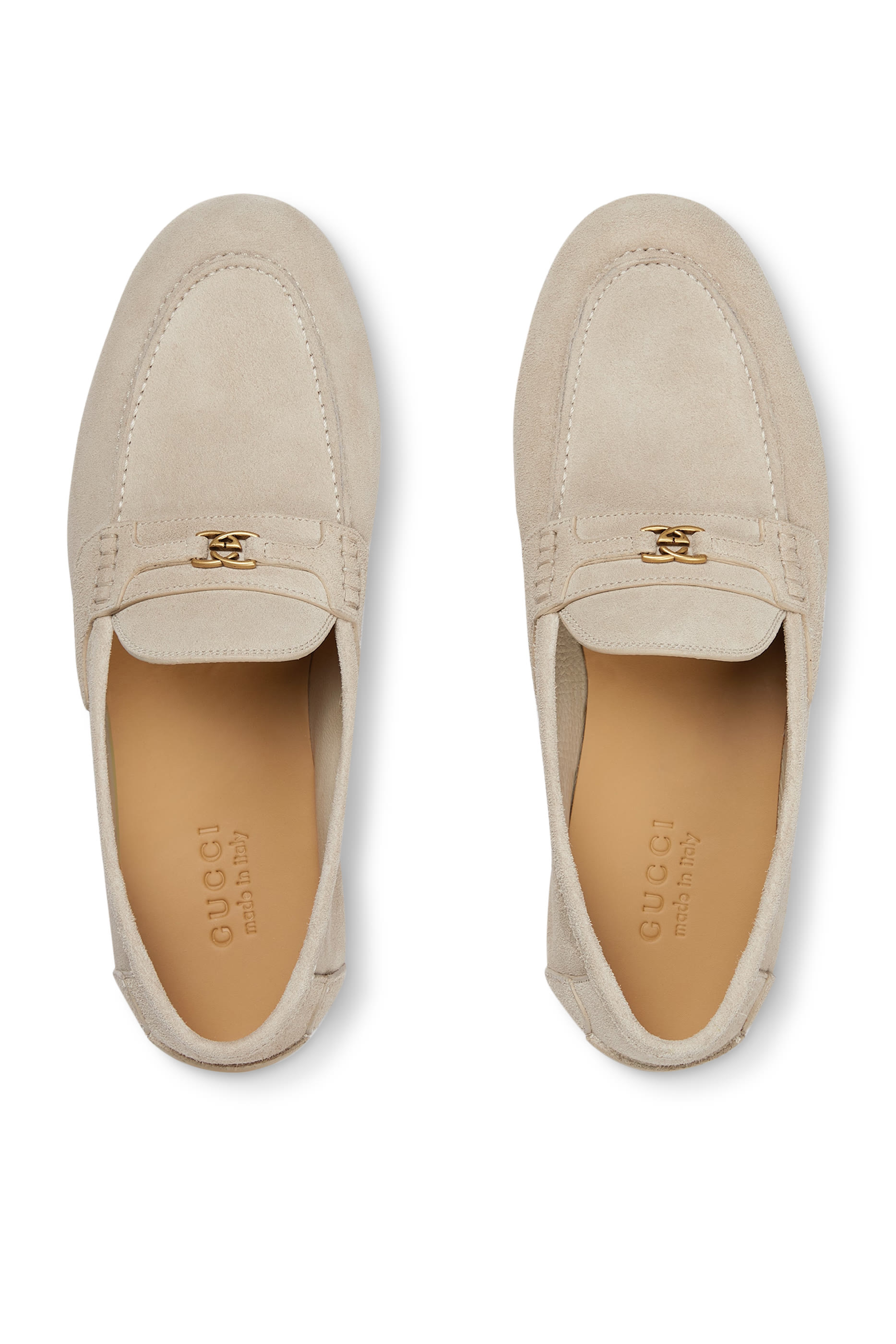 Interlocking G Leather Loafers