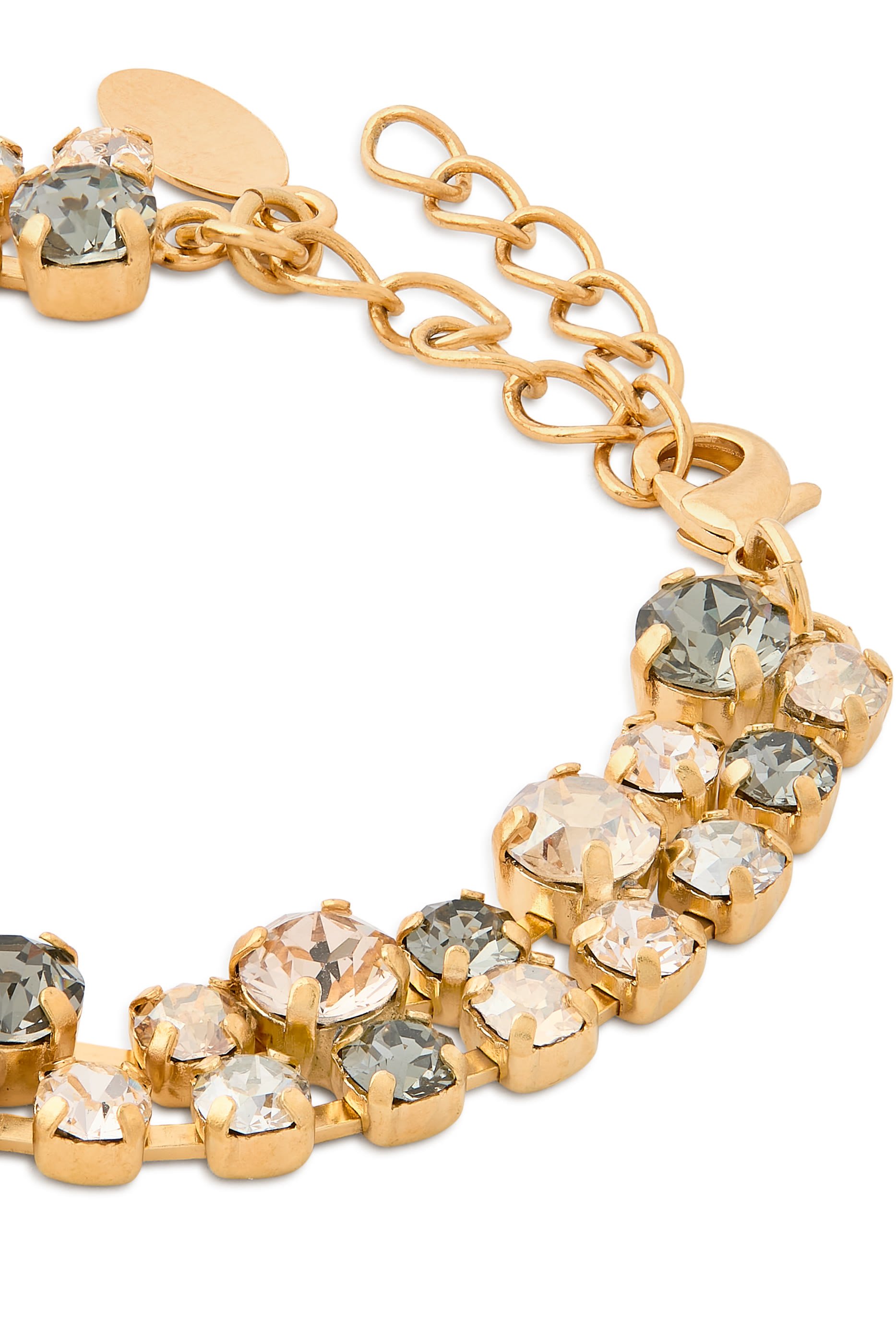 Mini Pomona Bracelet,  18K Gold Plated Raw Brass 