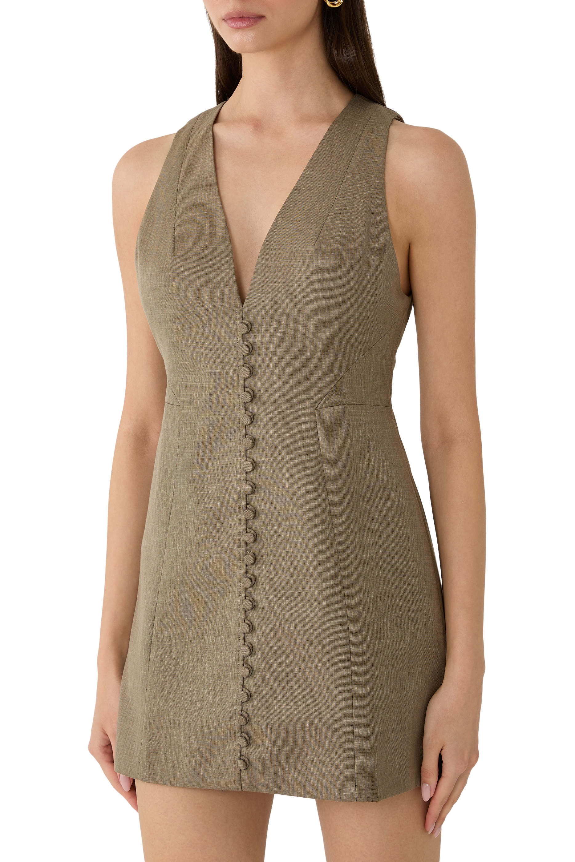 Asher Fitted Mini Dress