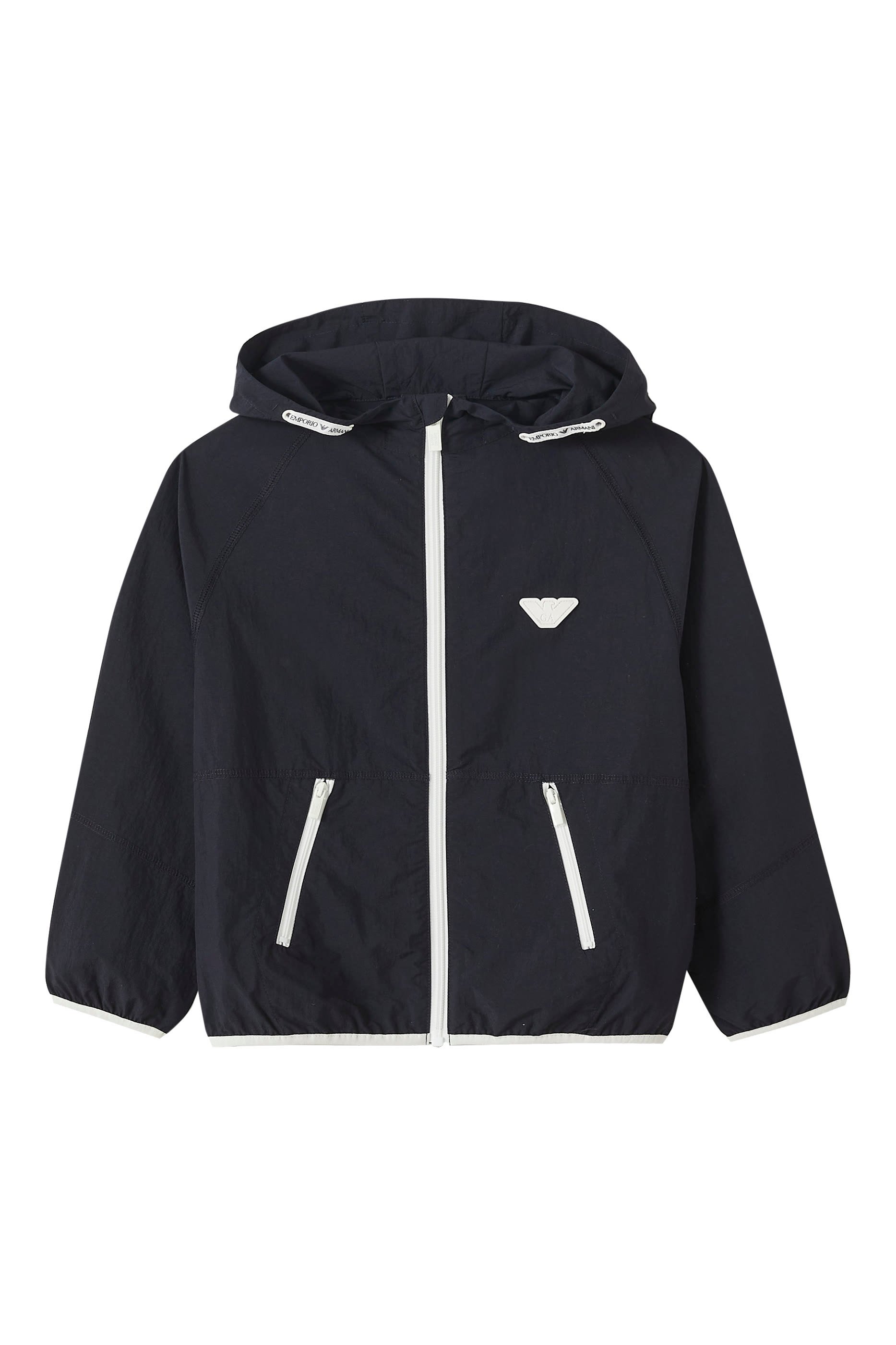 Kids Eagle Logo Patch Hoodie