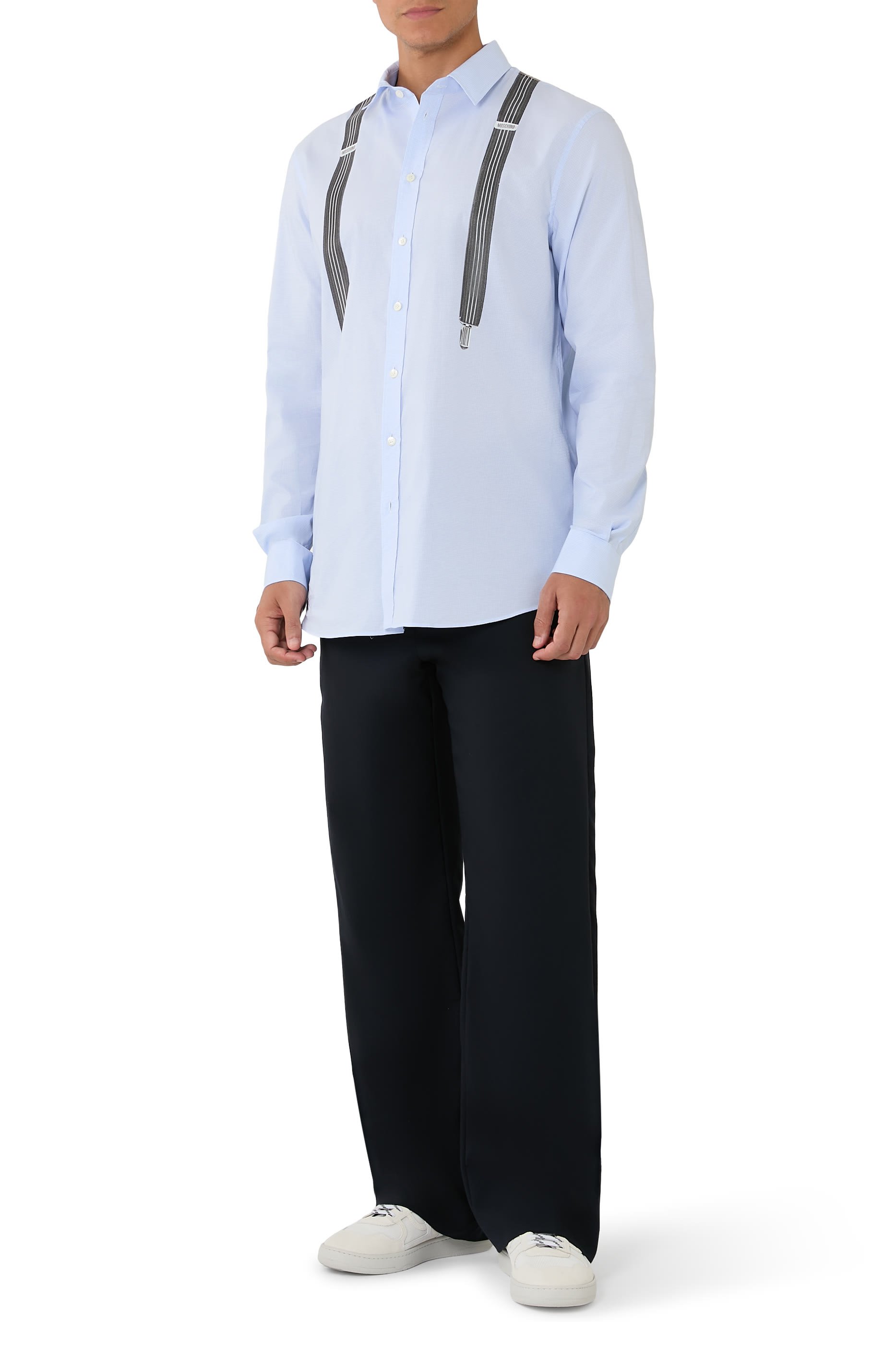 Suspender Printed Shirt