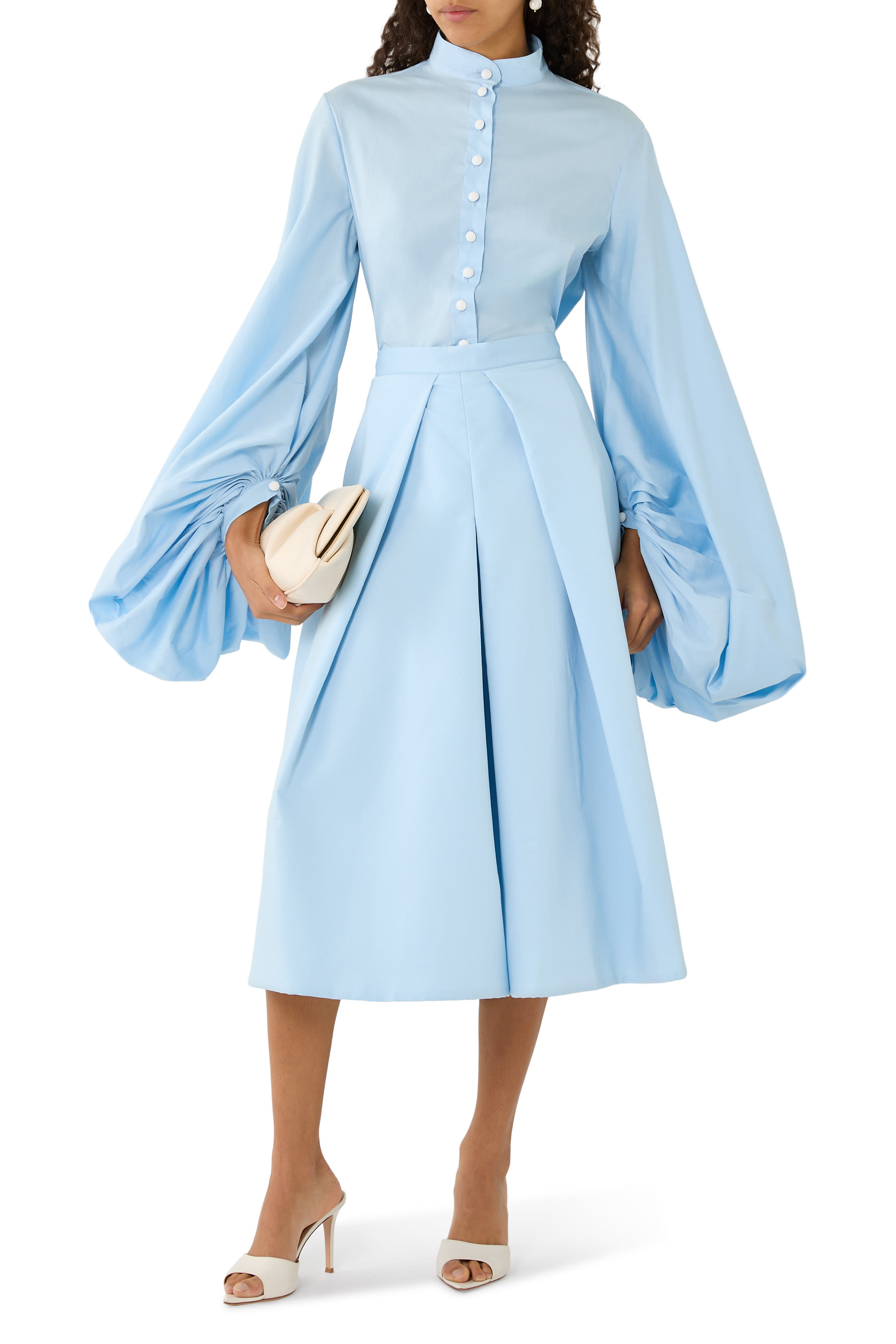 High Rise Culottes with Front Pleat