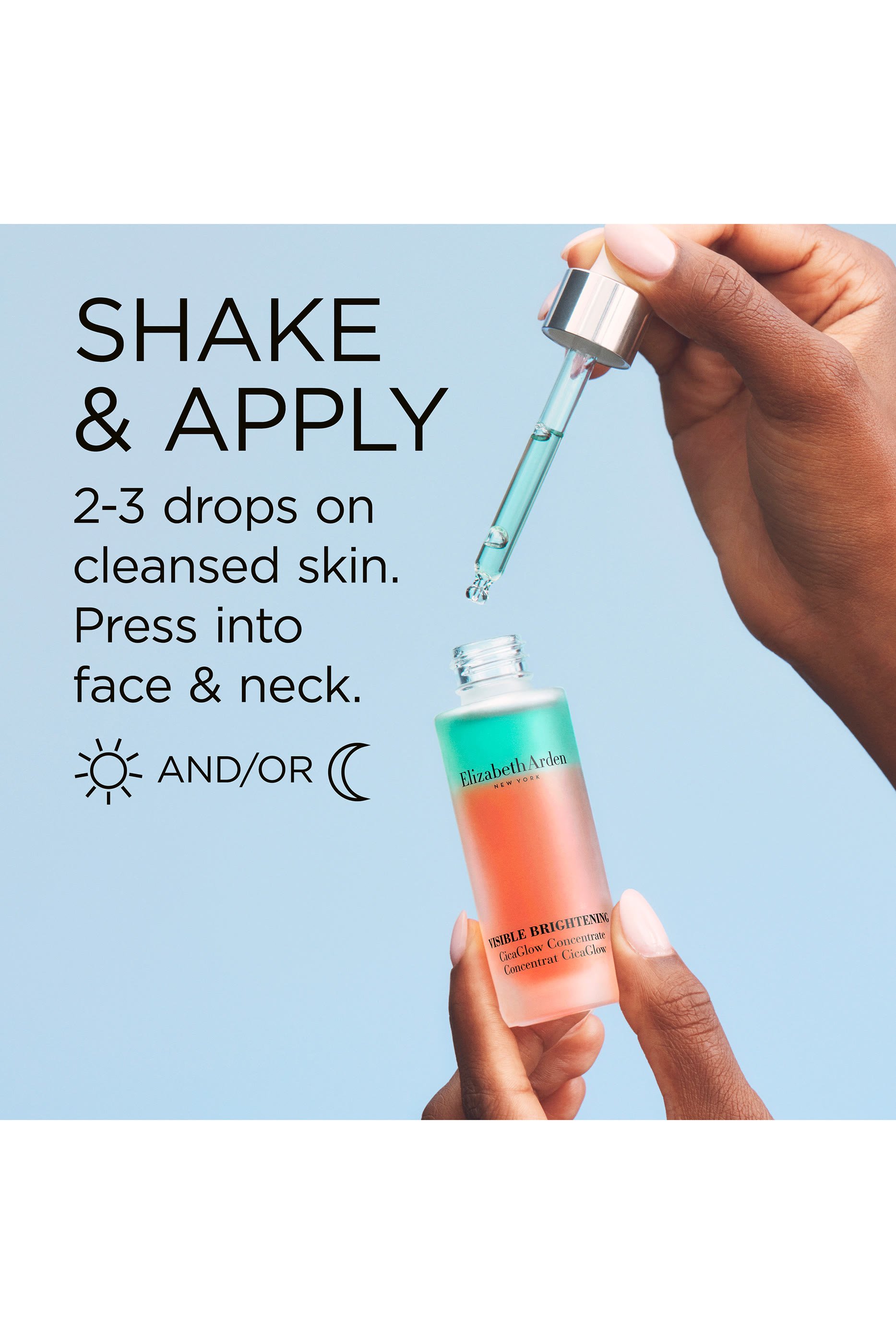 Visible Brightening CicaGlow Concentrate