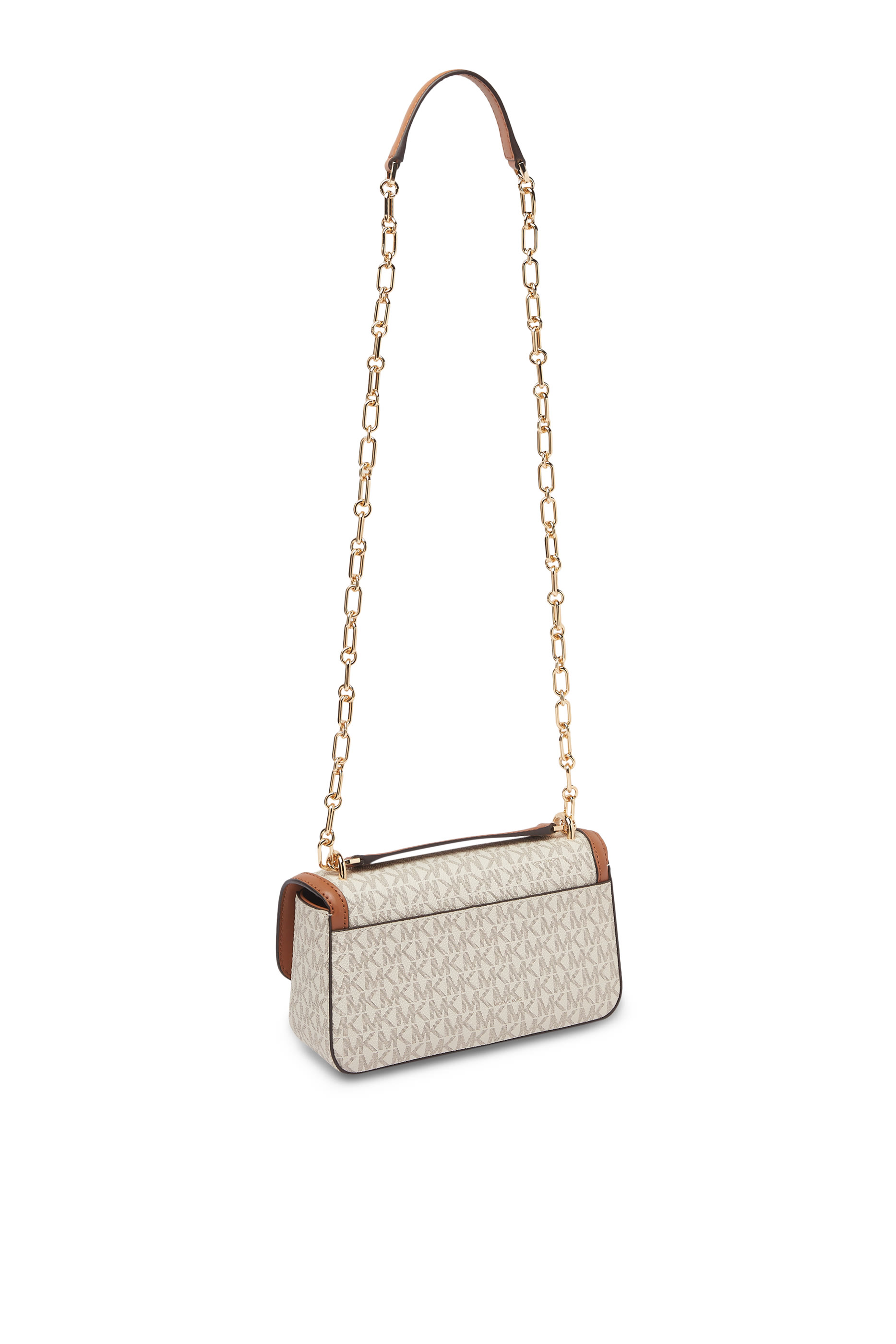 Tribeca Large Signature Logo Convertible Crossbody Bag