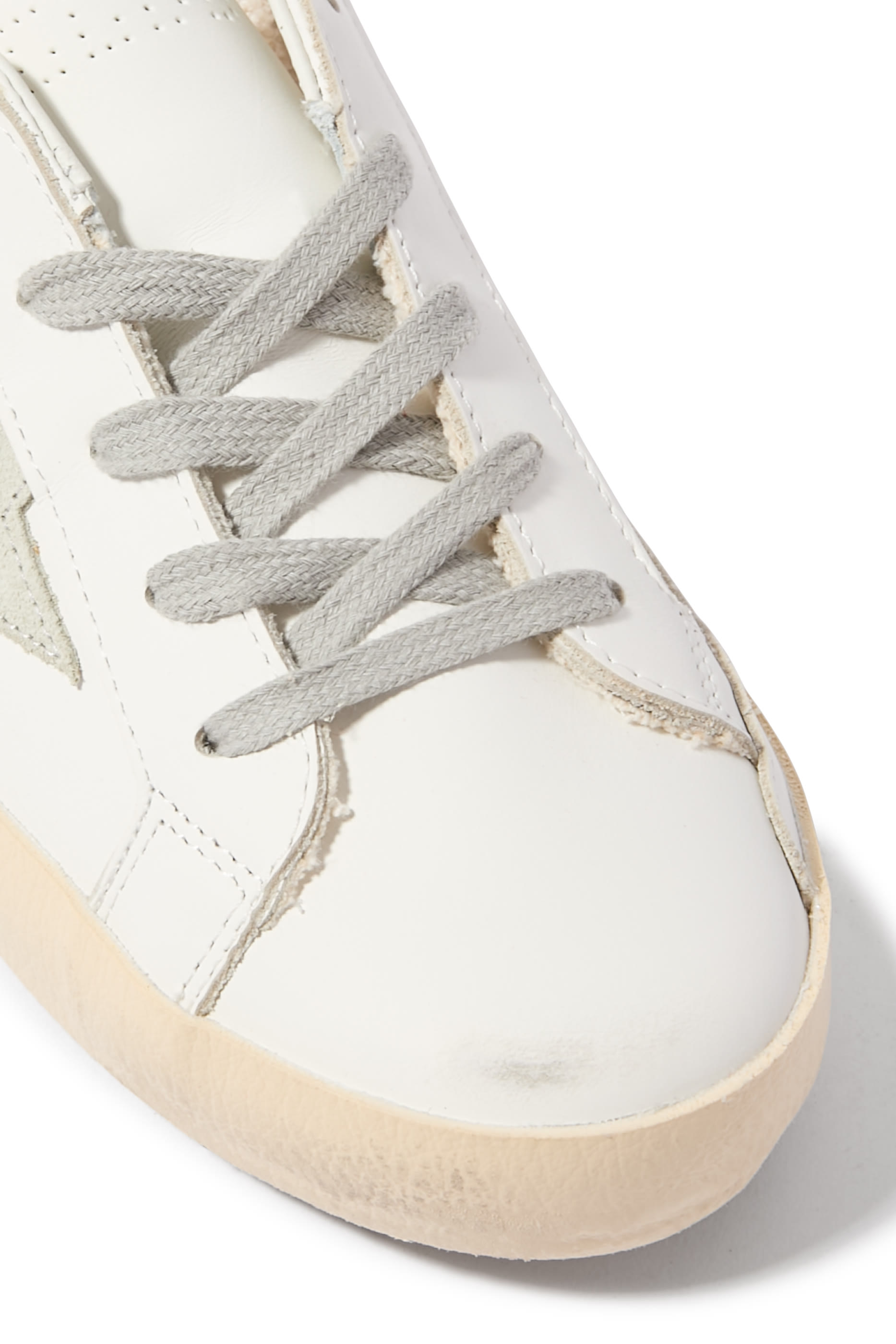 Kids Super-Star Leather Sneakers