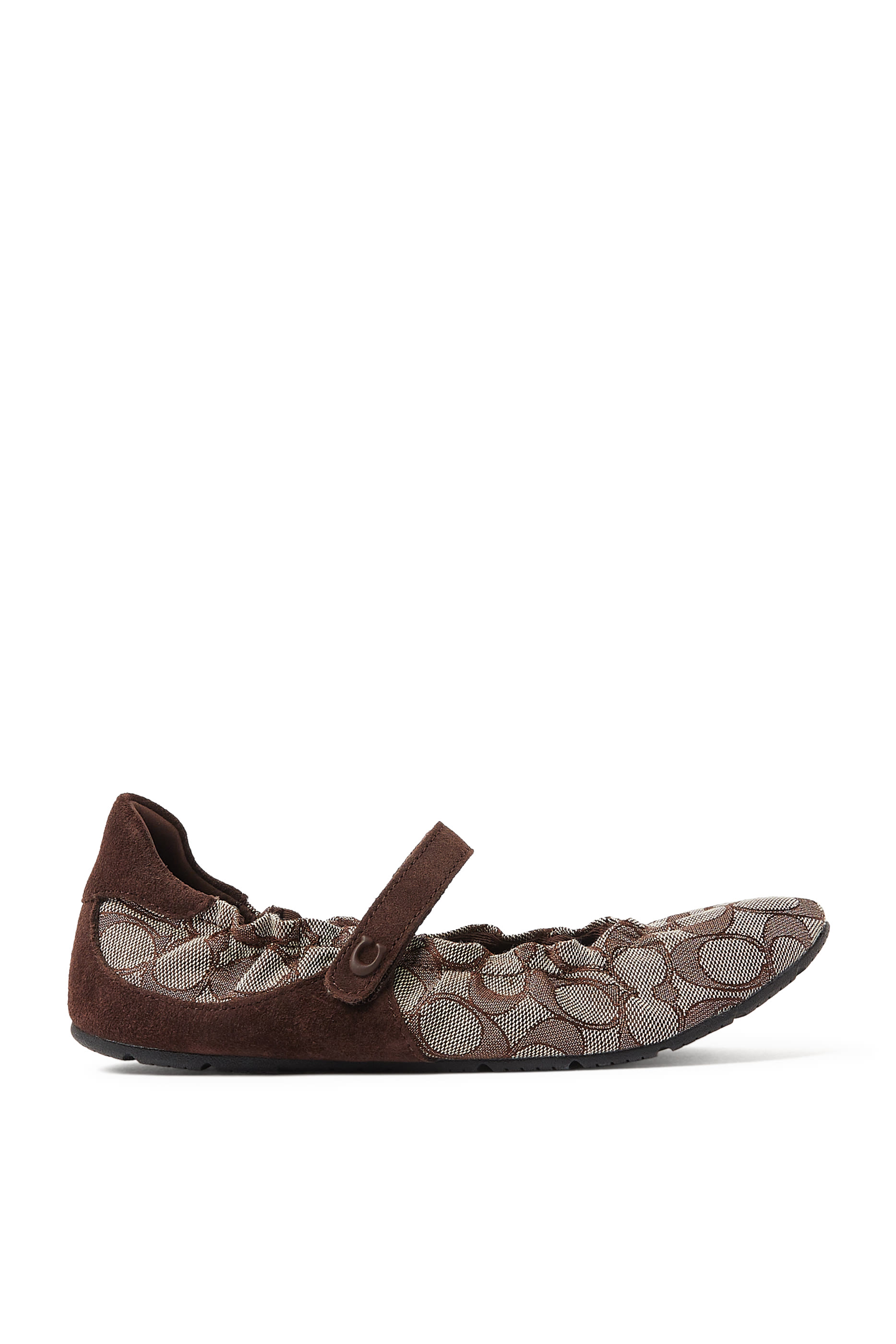  Mary Jane Sneakers in Signature Jacquard