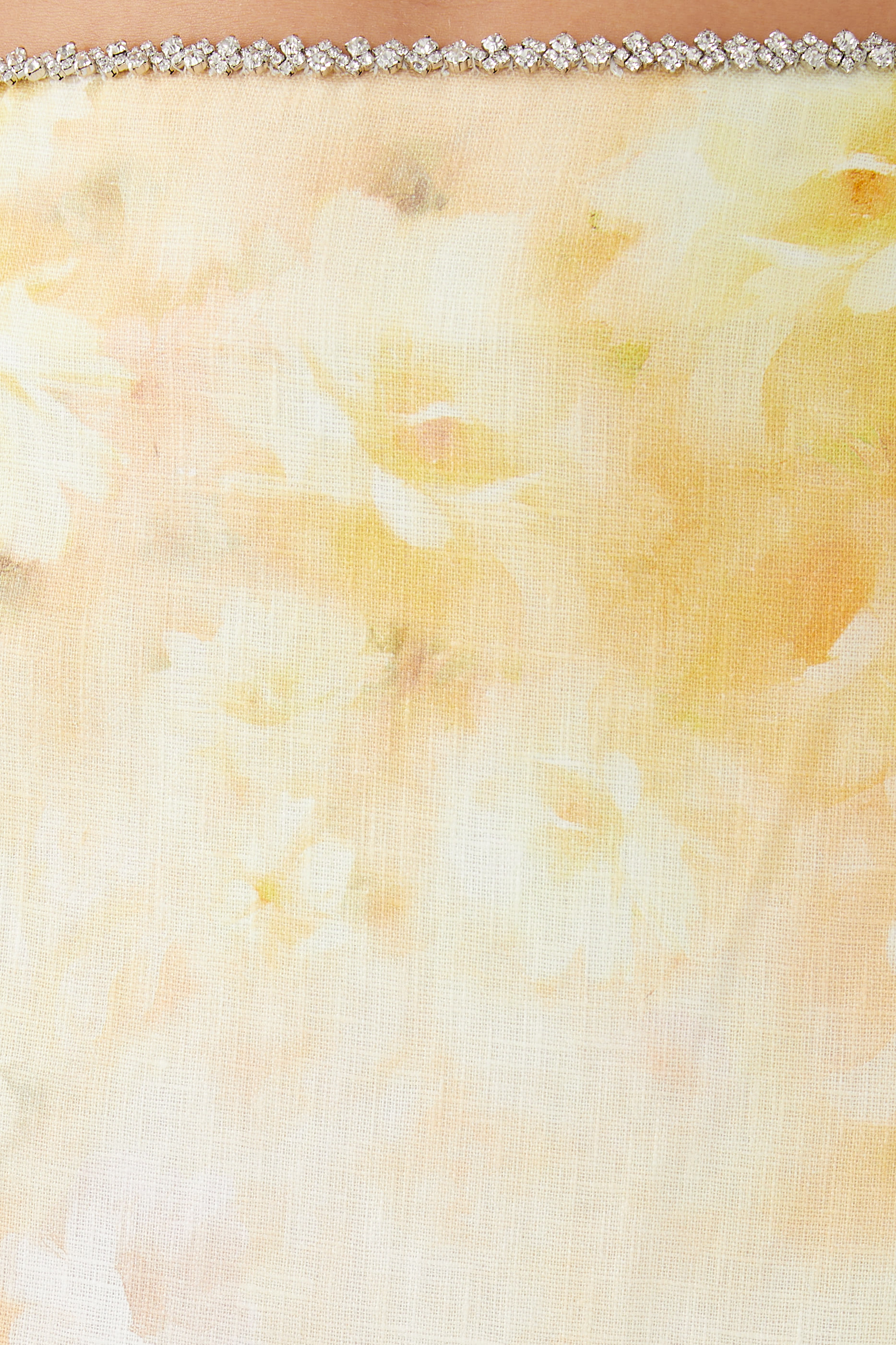 Crush Scalloped Midi Skirt