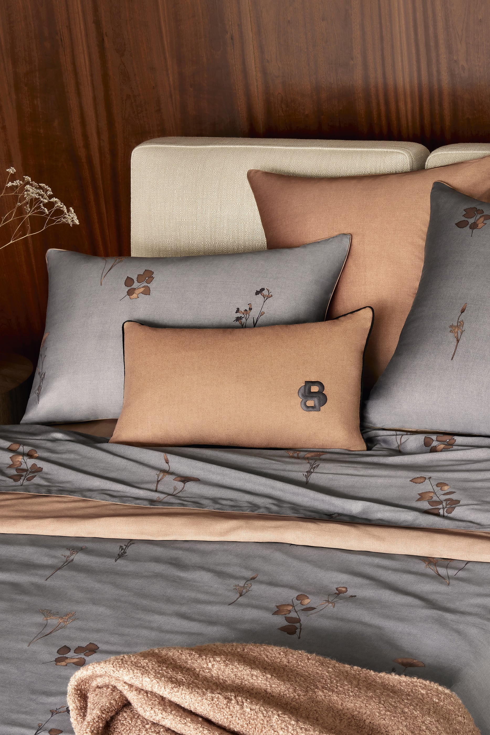 Midnight Flowers Pillowcase