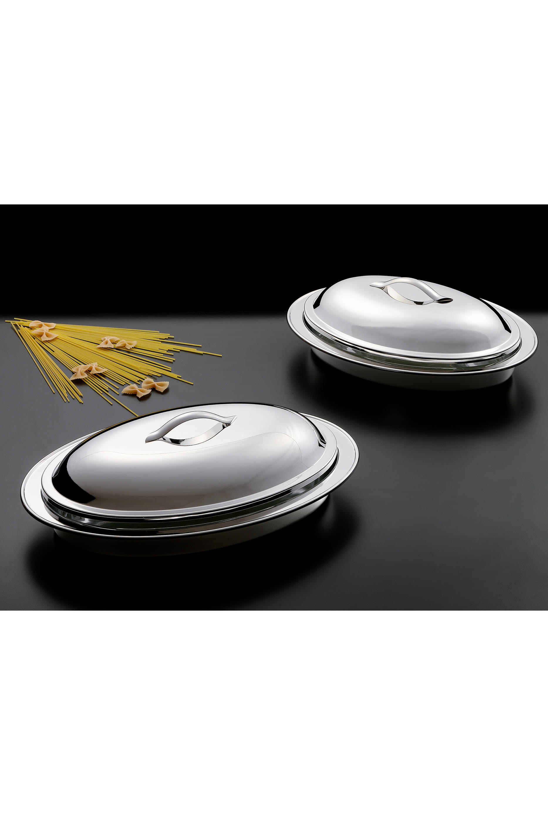 Oval Serving Dish with Cover