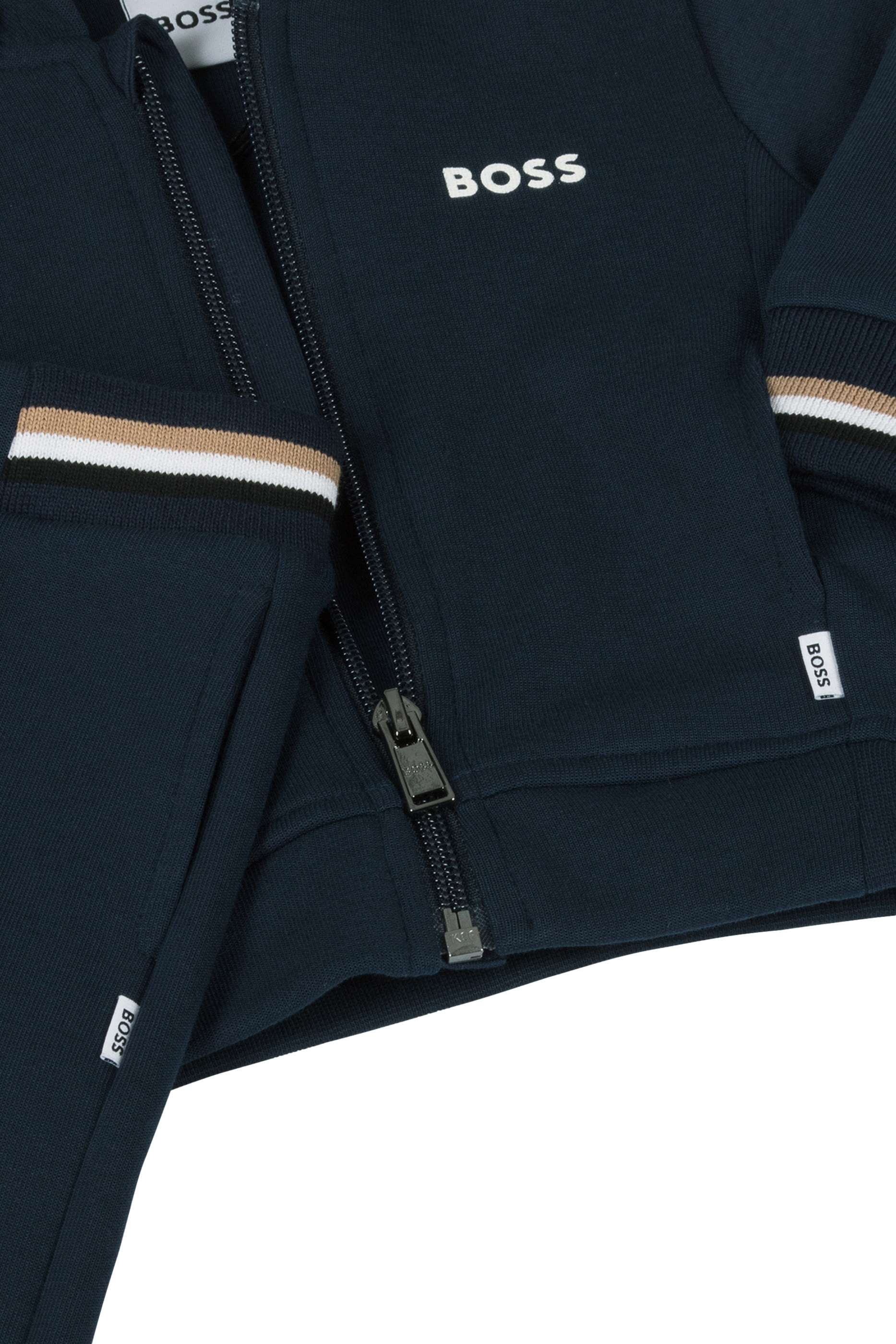 Kids Cotton Cardigan & Trousers Set