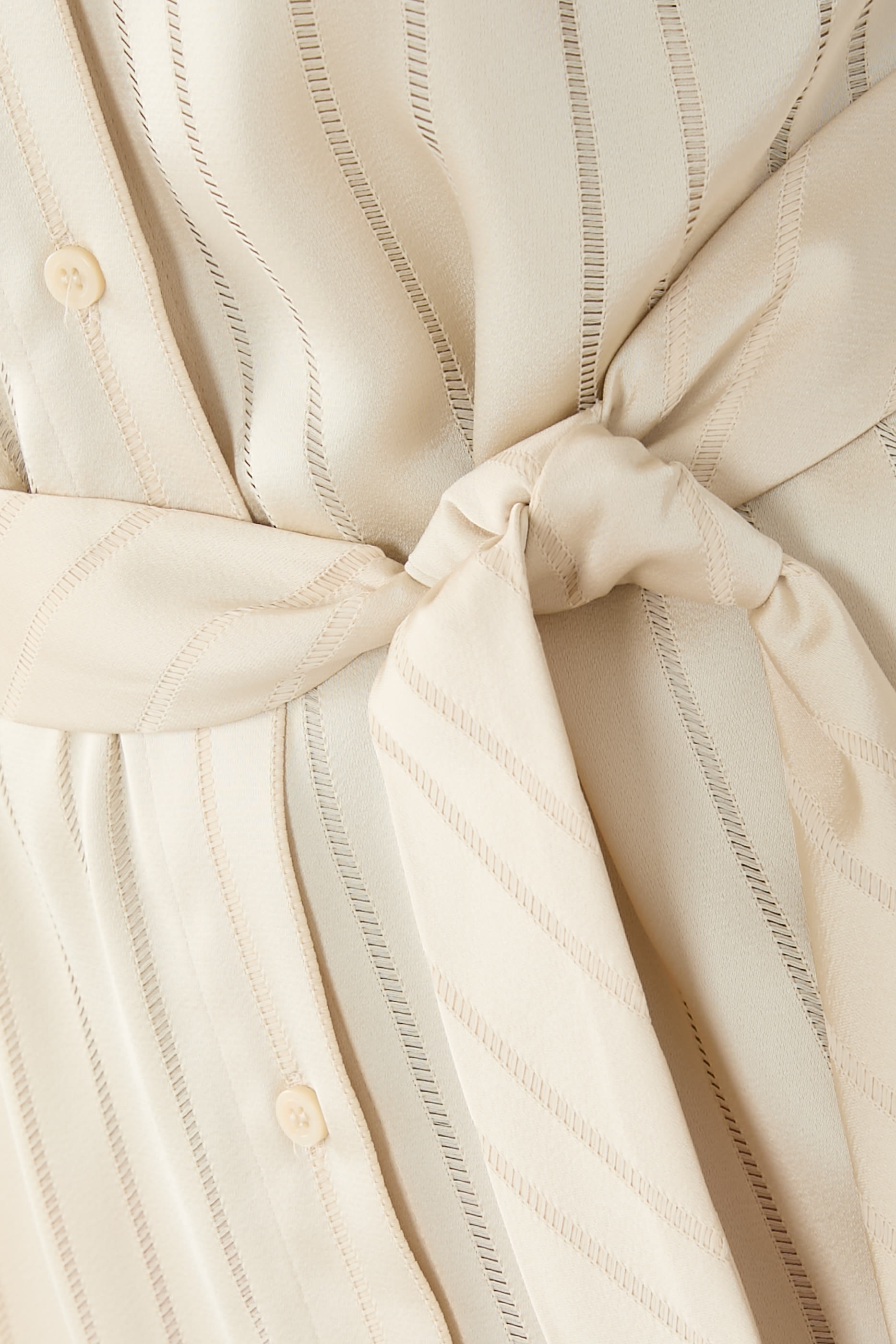 The Grid Line Doup Stripe Dress