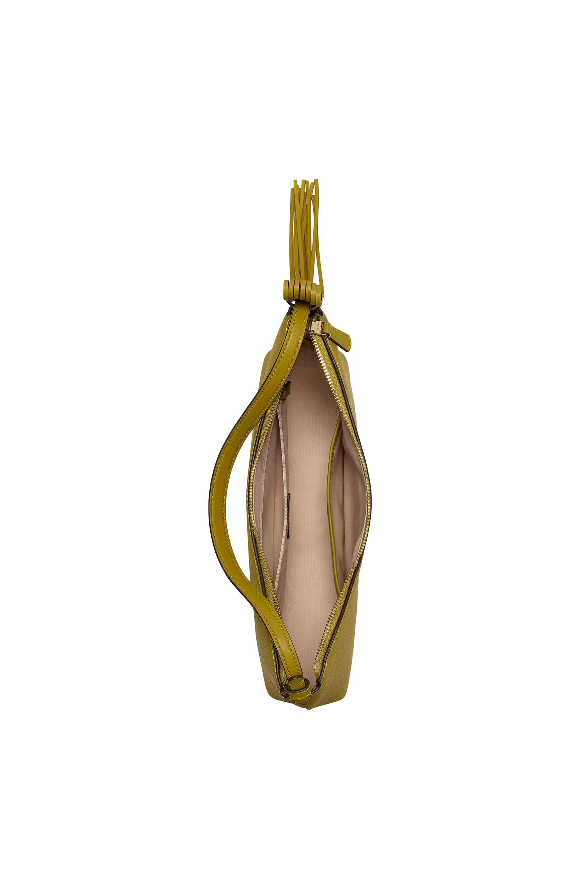 Loop Fringe Strap Shoulder Bag