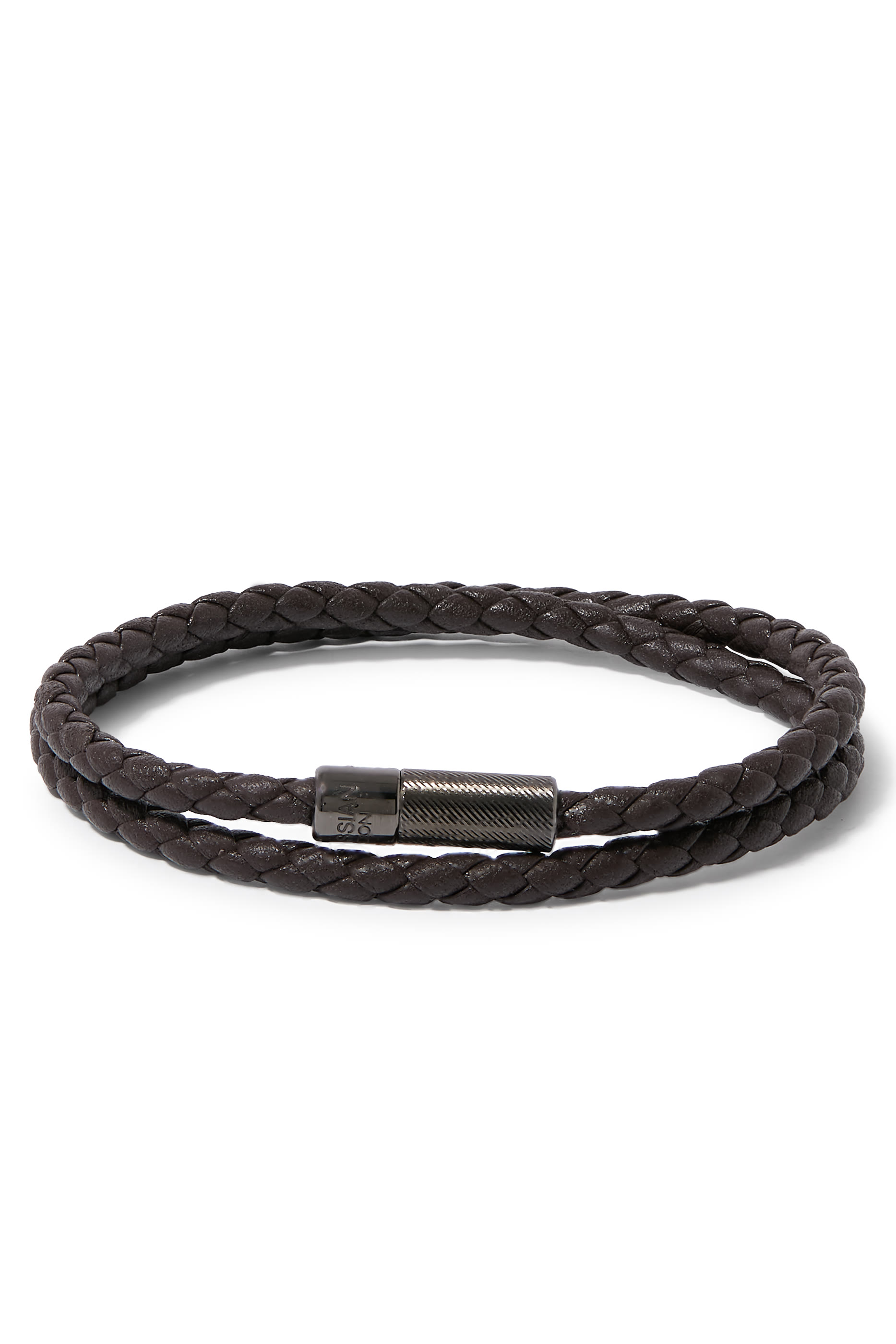 Pop Rigato Pelle Double Wrap Bracelet