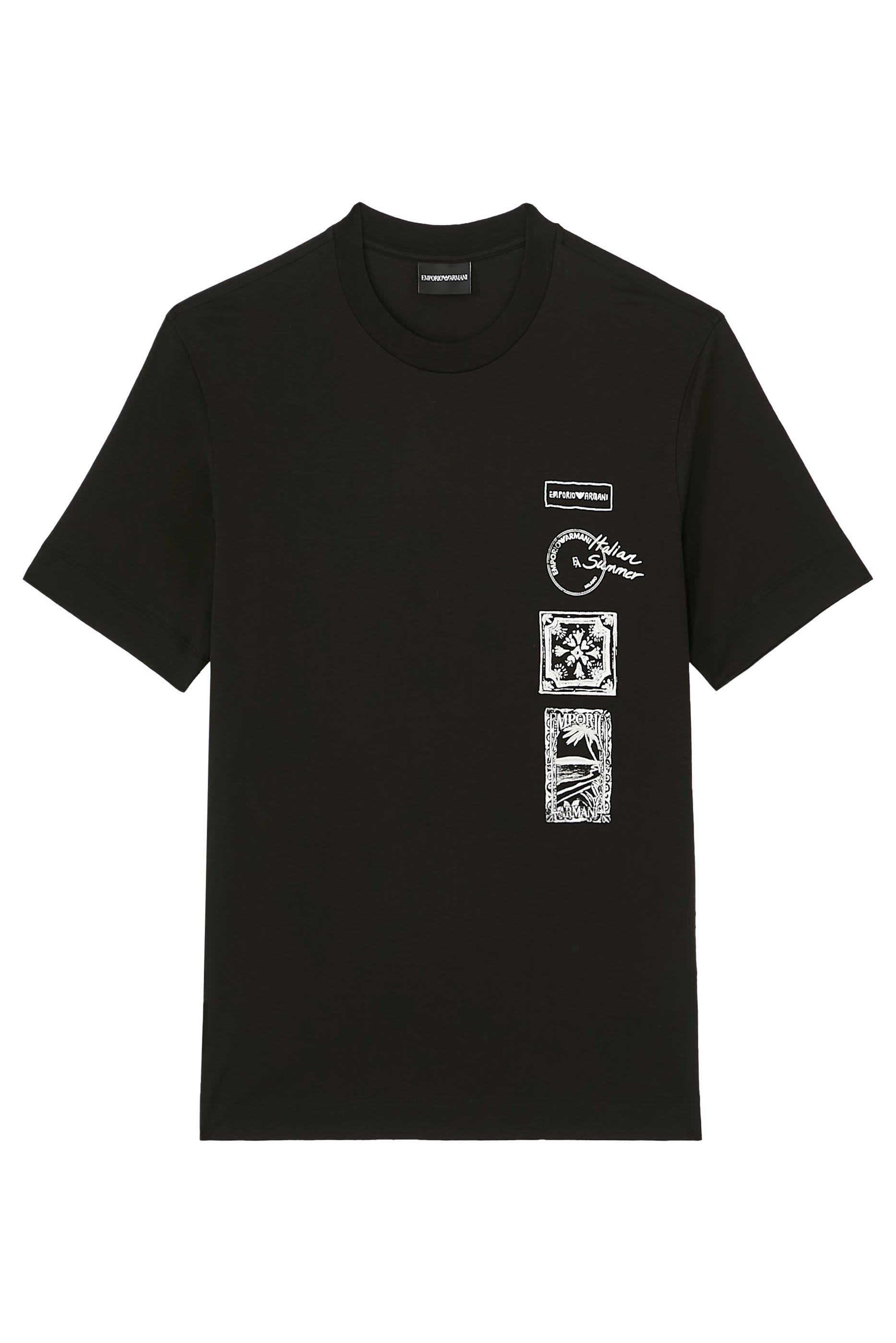  Postcard Print T-Shirt 