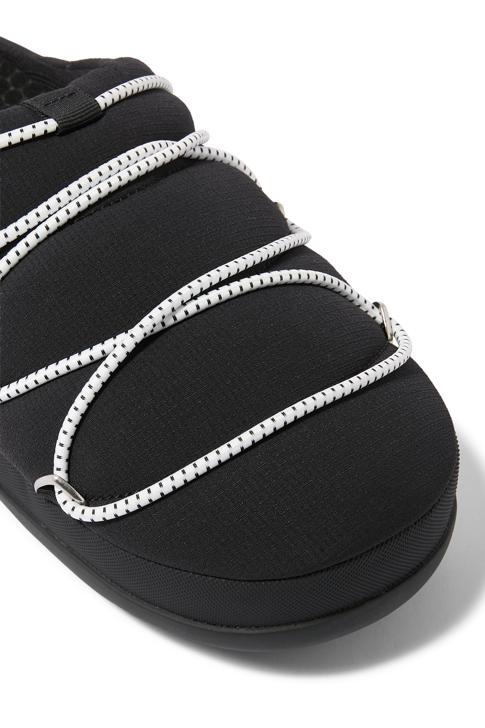Criss-Cross Lace Soft Slippers