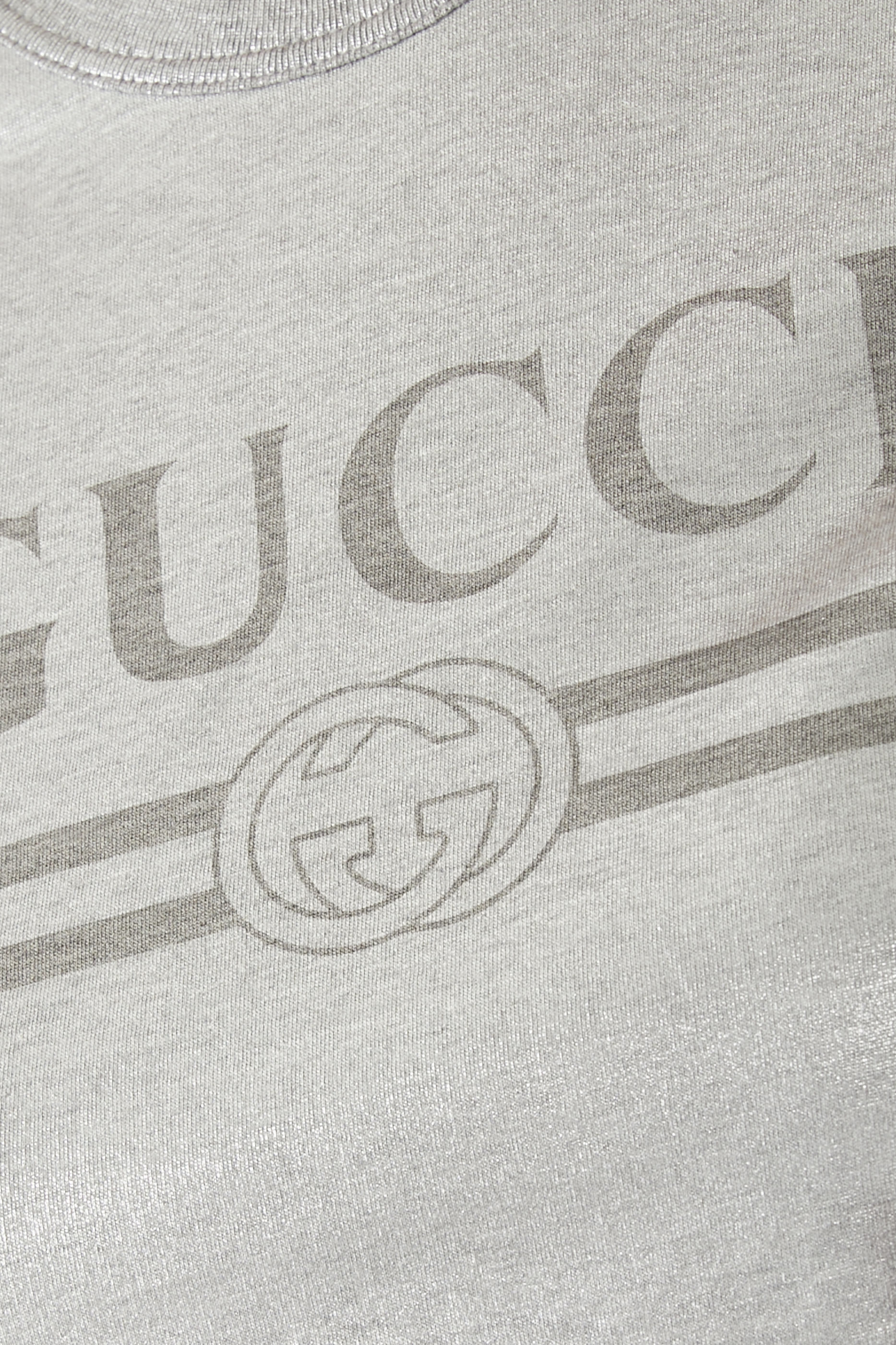 Printed Laminated Cotton T-Shirt