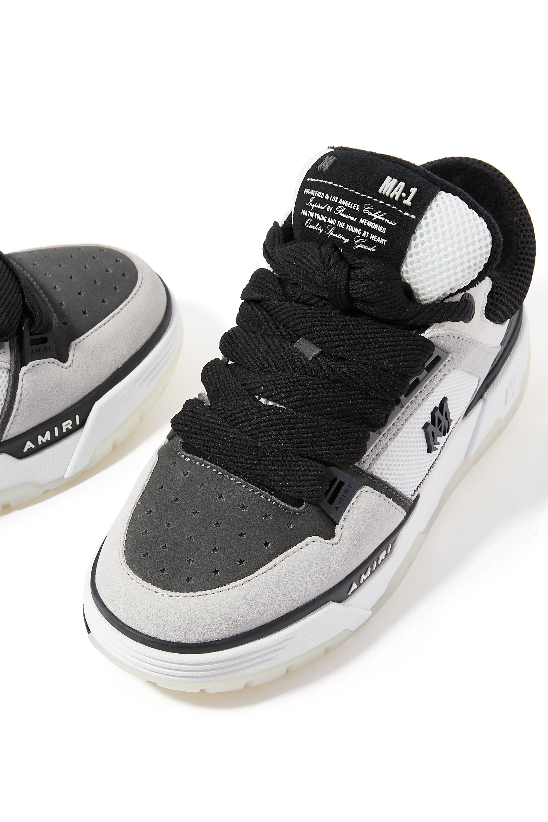 MA-1 Leather Sneakers