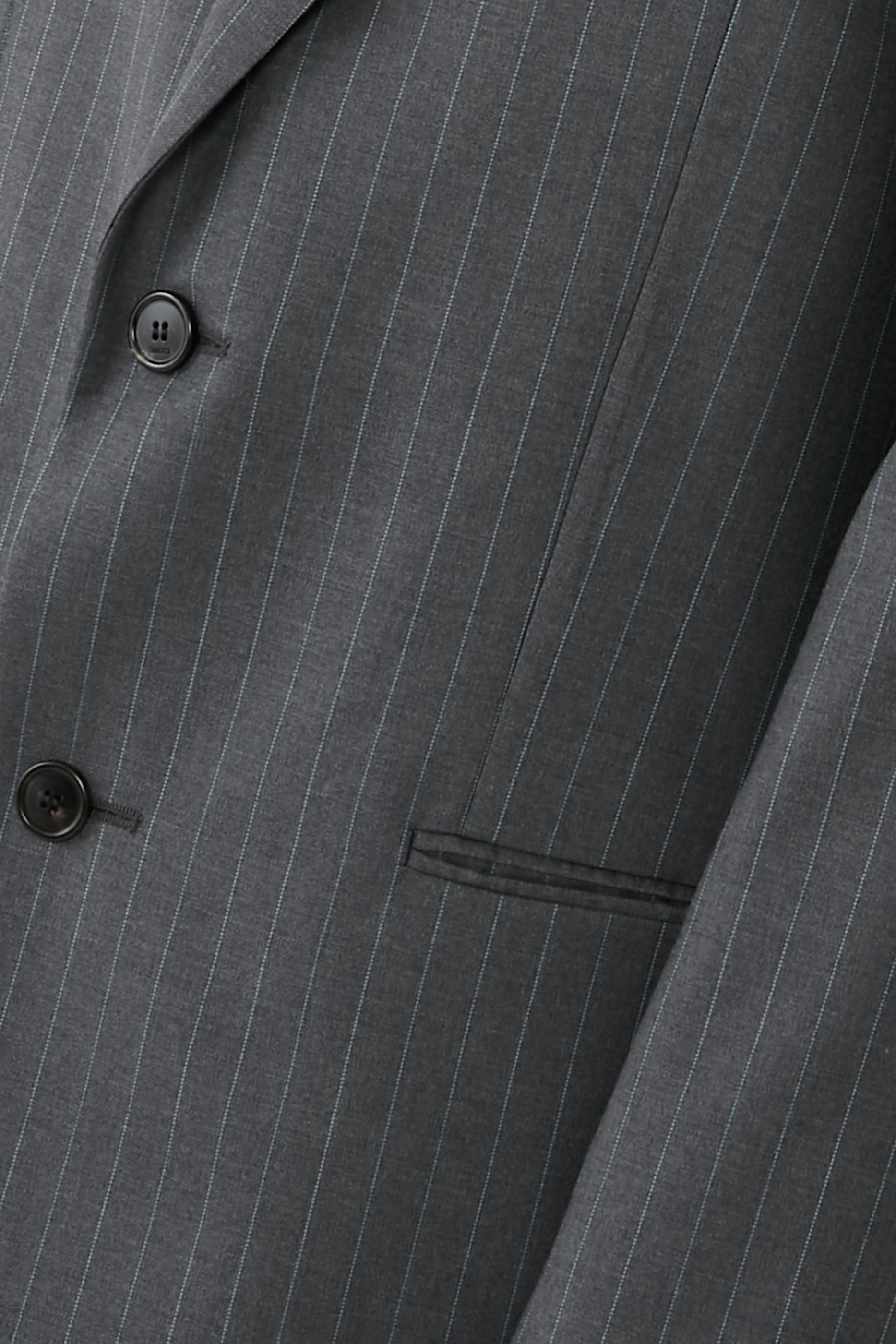 Pinstripe Wool Jacket