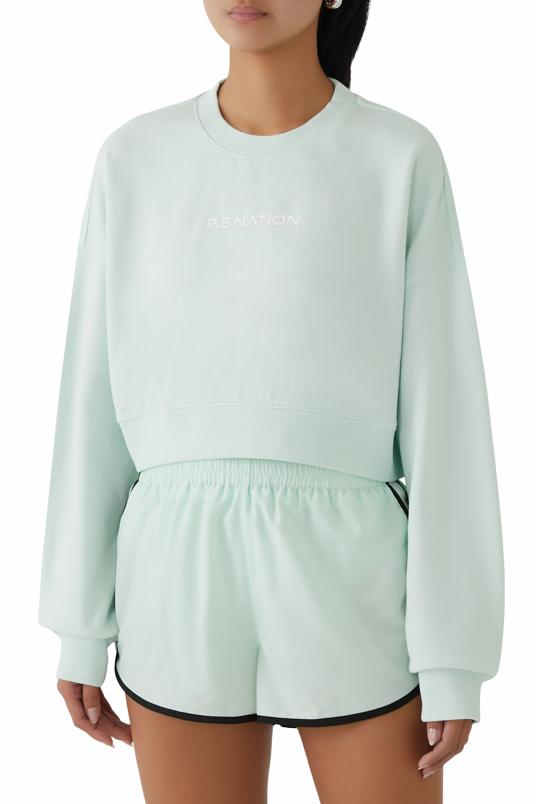 Namedrop Cropped Sweat