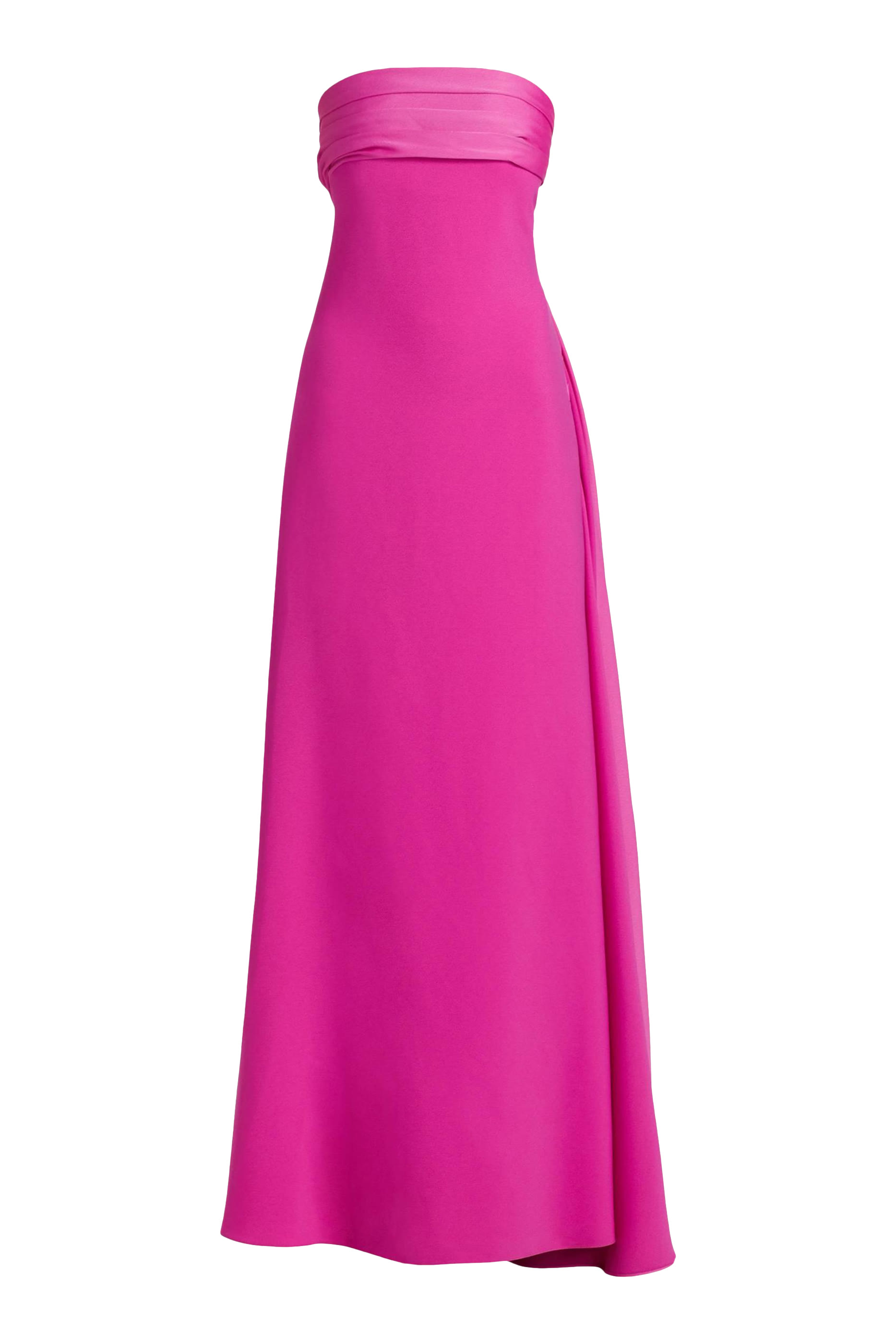 Brigette Strapless Crepe Gown 