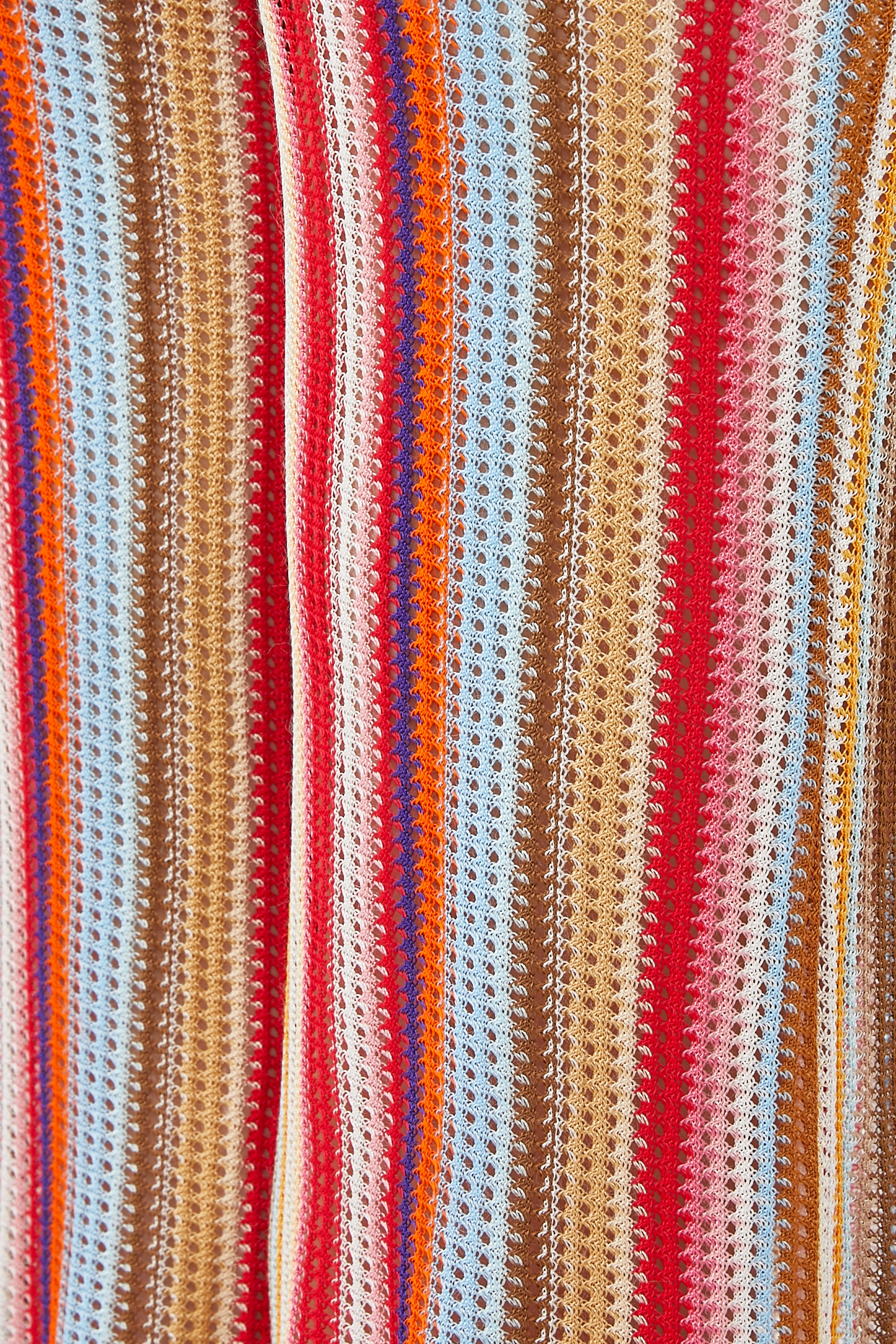 Mare Striped Raschel Flare Pants