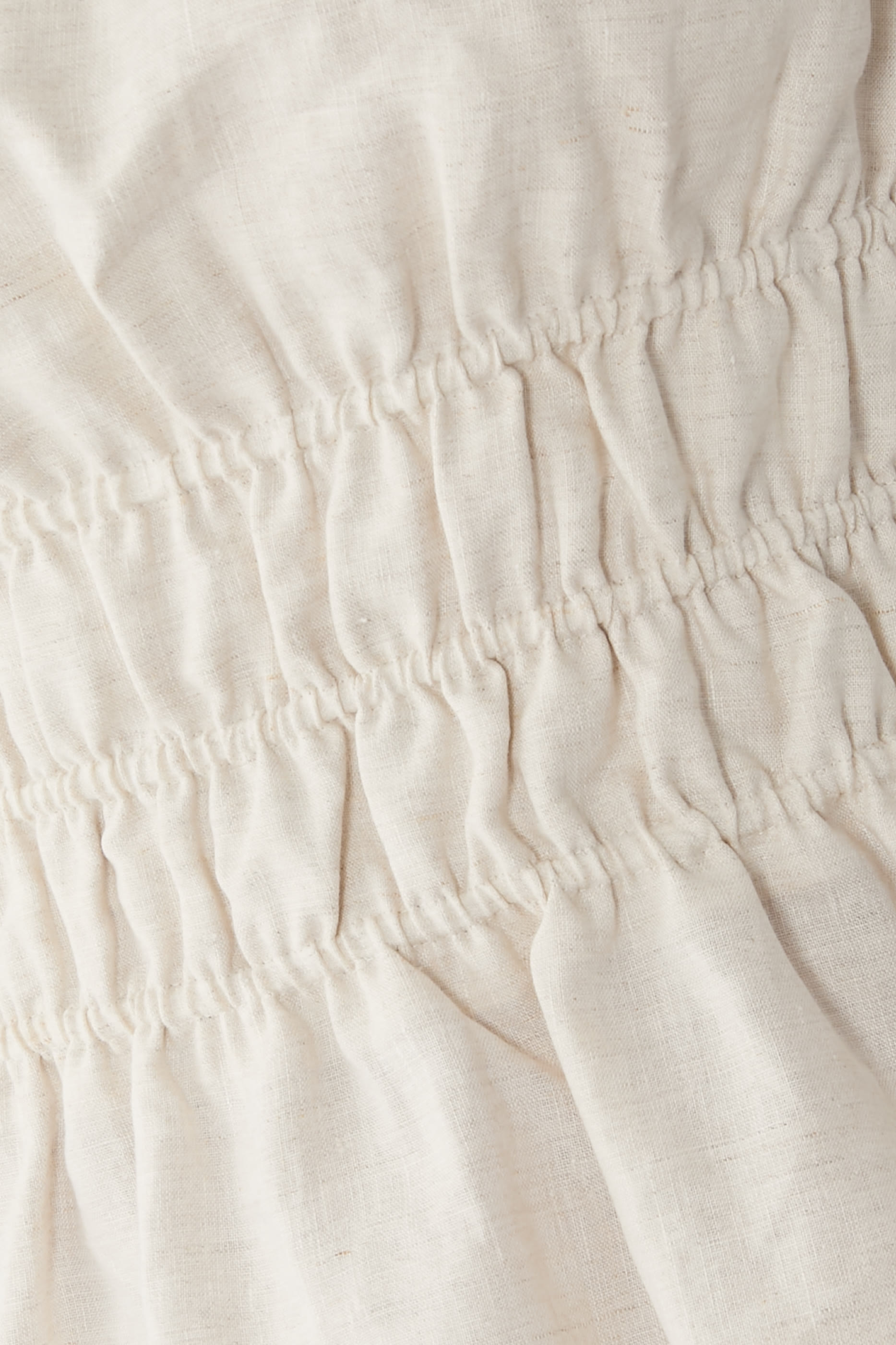 Ayla Ruffled Linen Tank