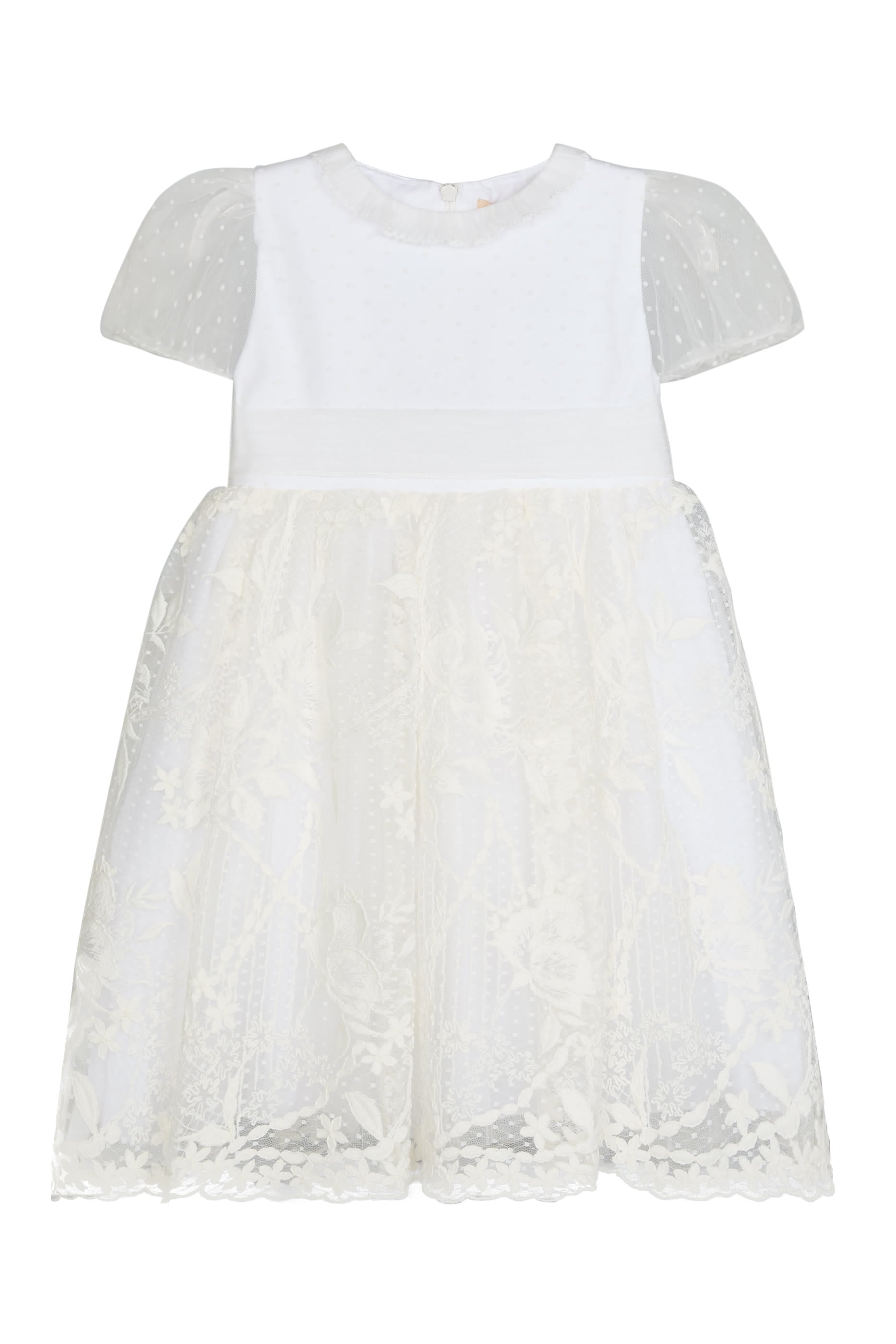 Kids Shimmering Lace Tulle Dress