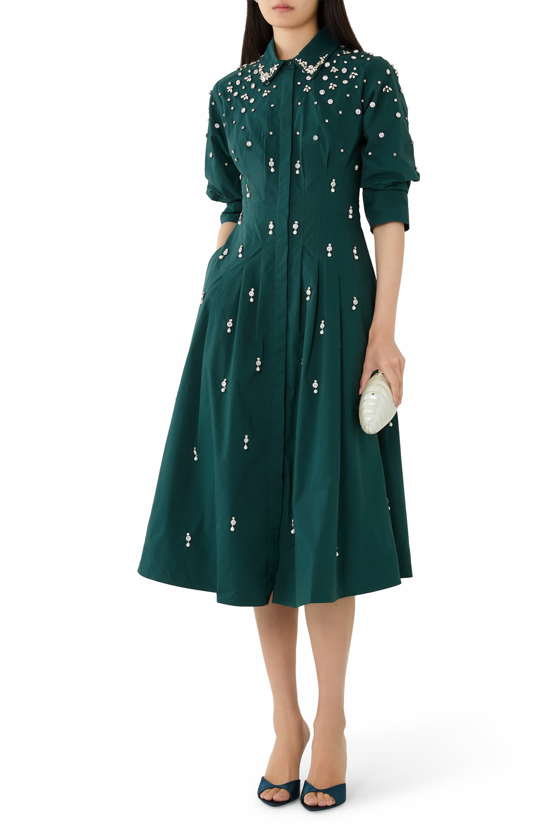 Jazz Embellished Midi Dress