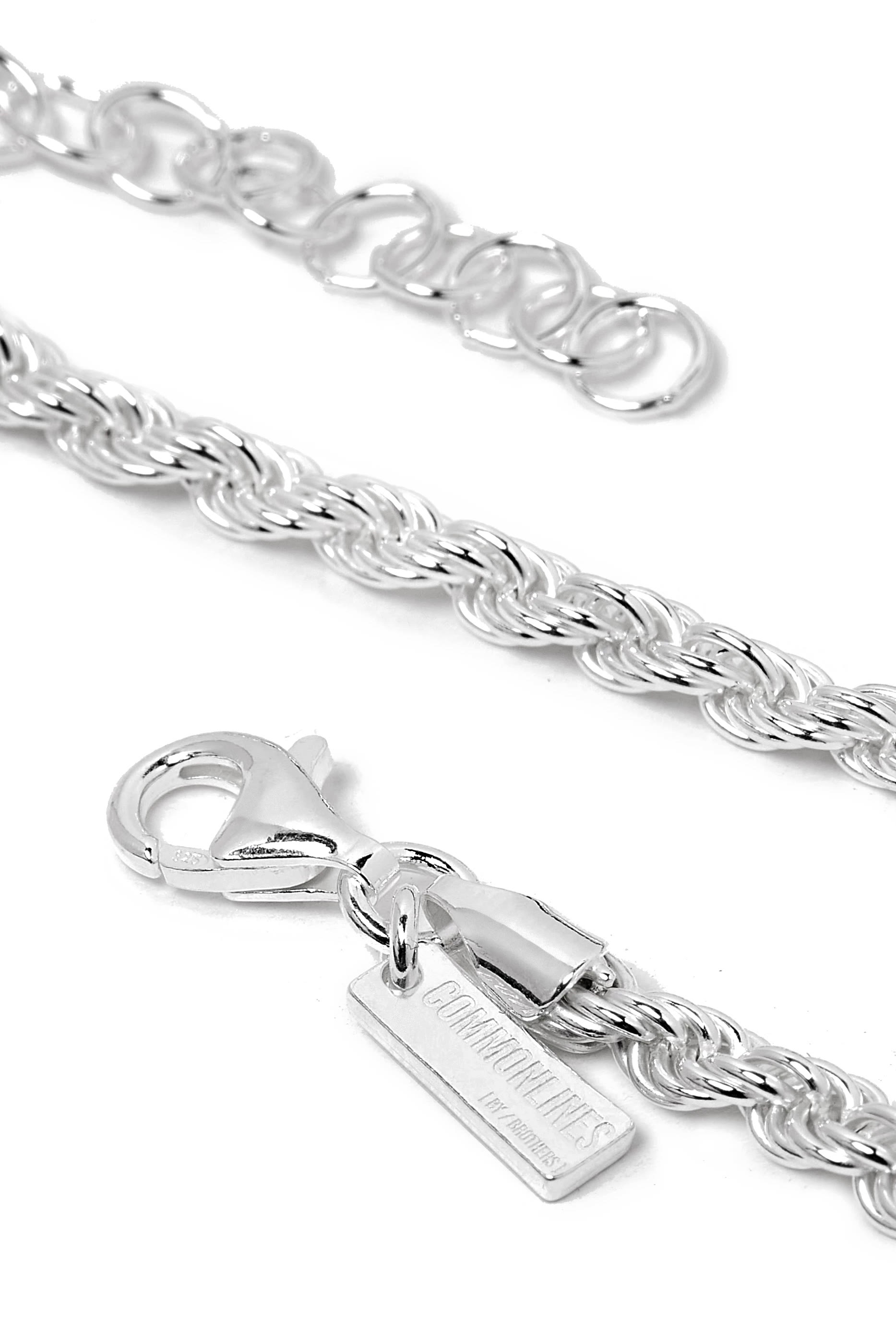 Rope Chain Bracelet, Sterling Silver