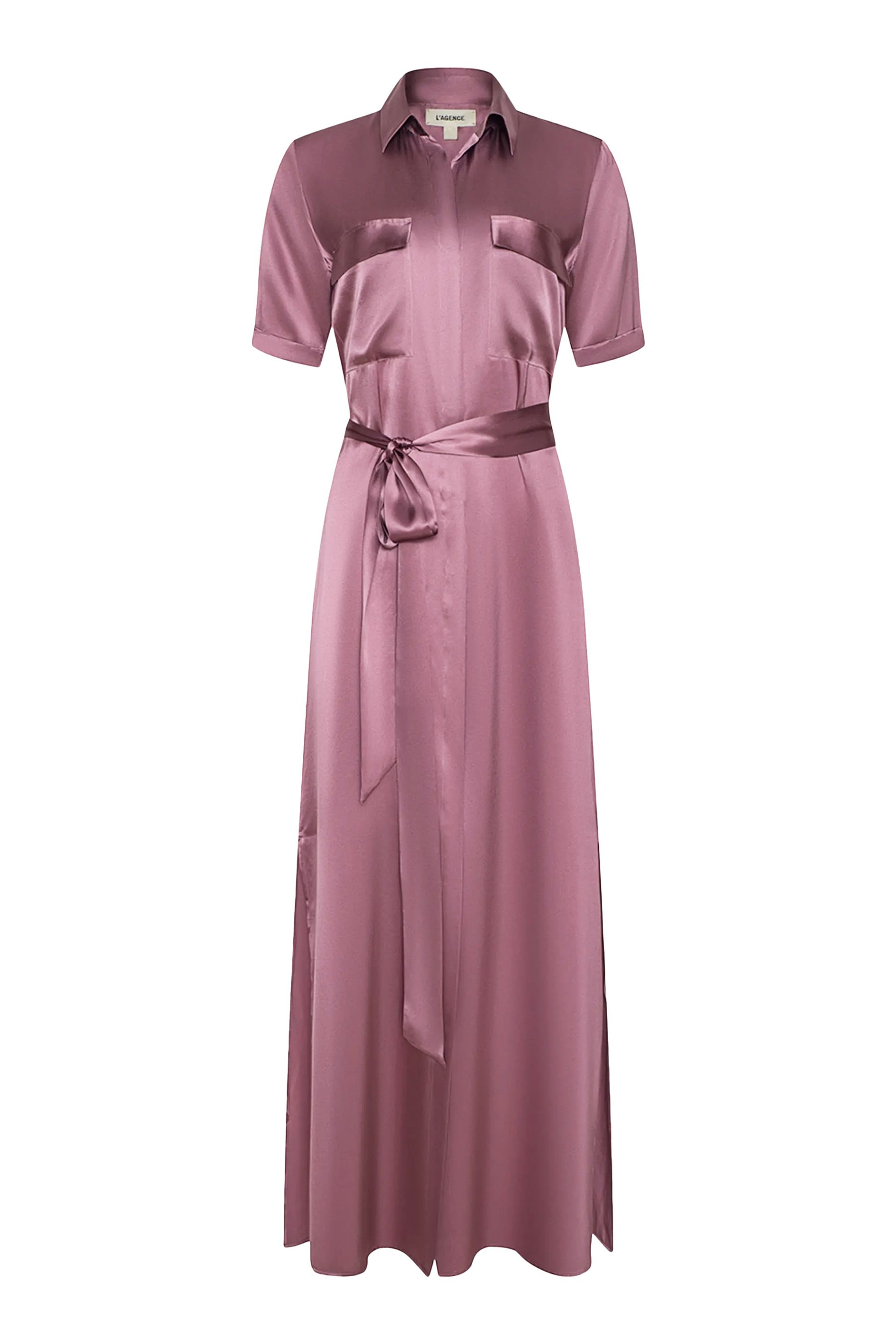 Klement Silk Shirt Dress