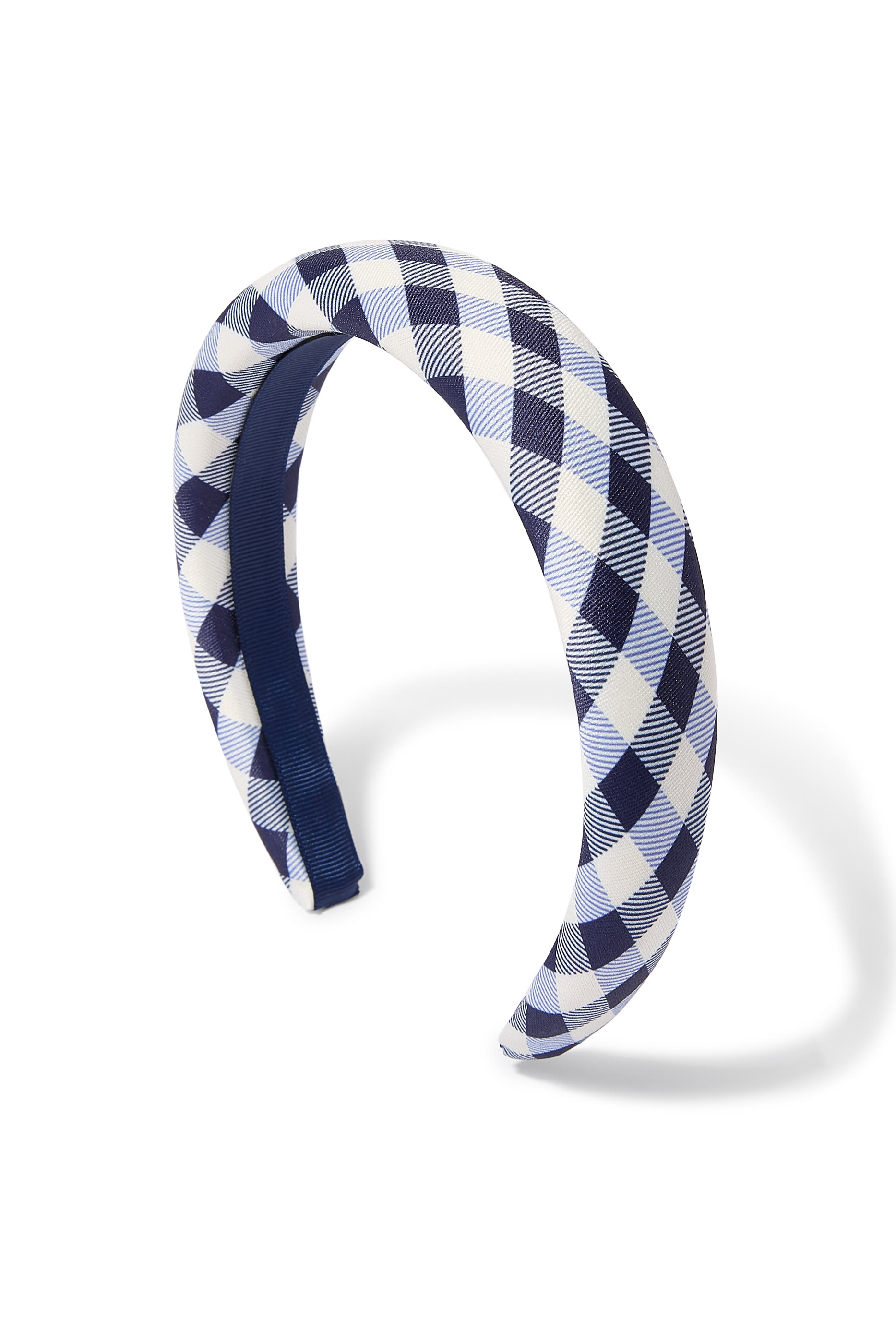 Kids Gingham Taffeta Headband
