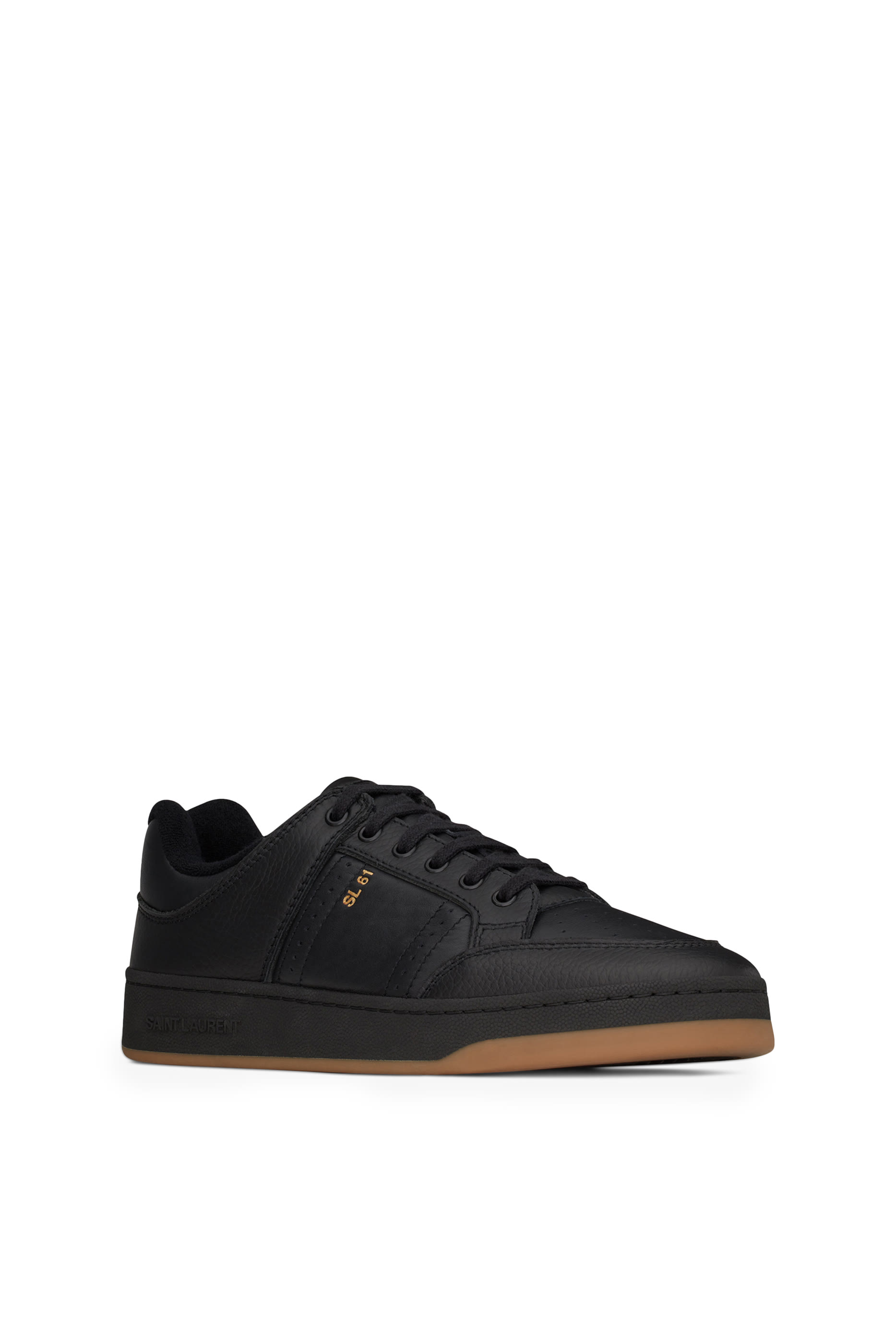 Sl/61 Low-Top Sneakers in Grained Leather
