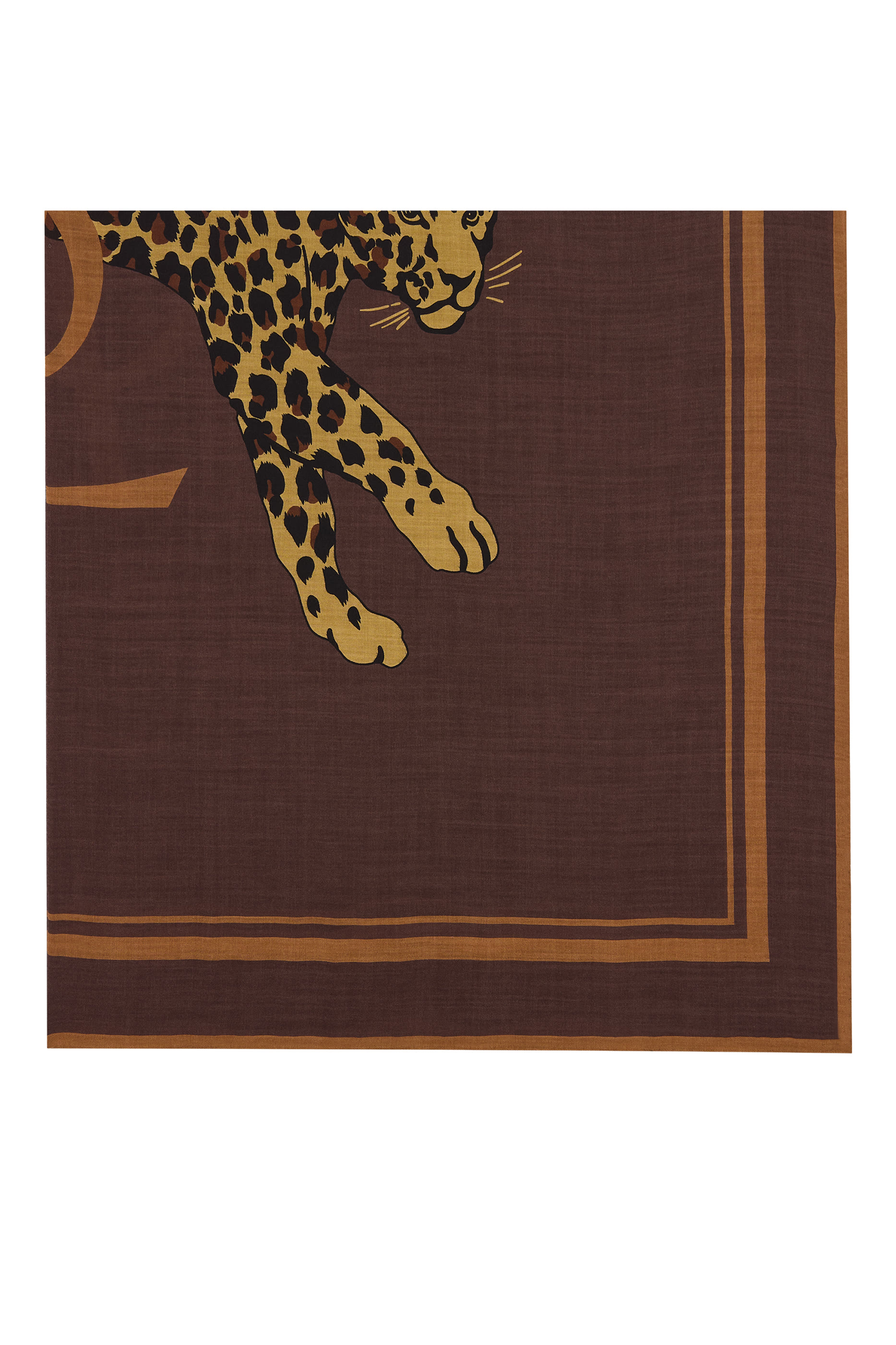 Cassandre  Wool Twill Square Scarf