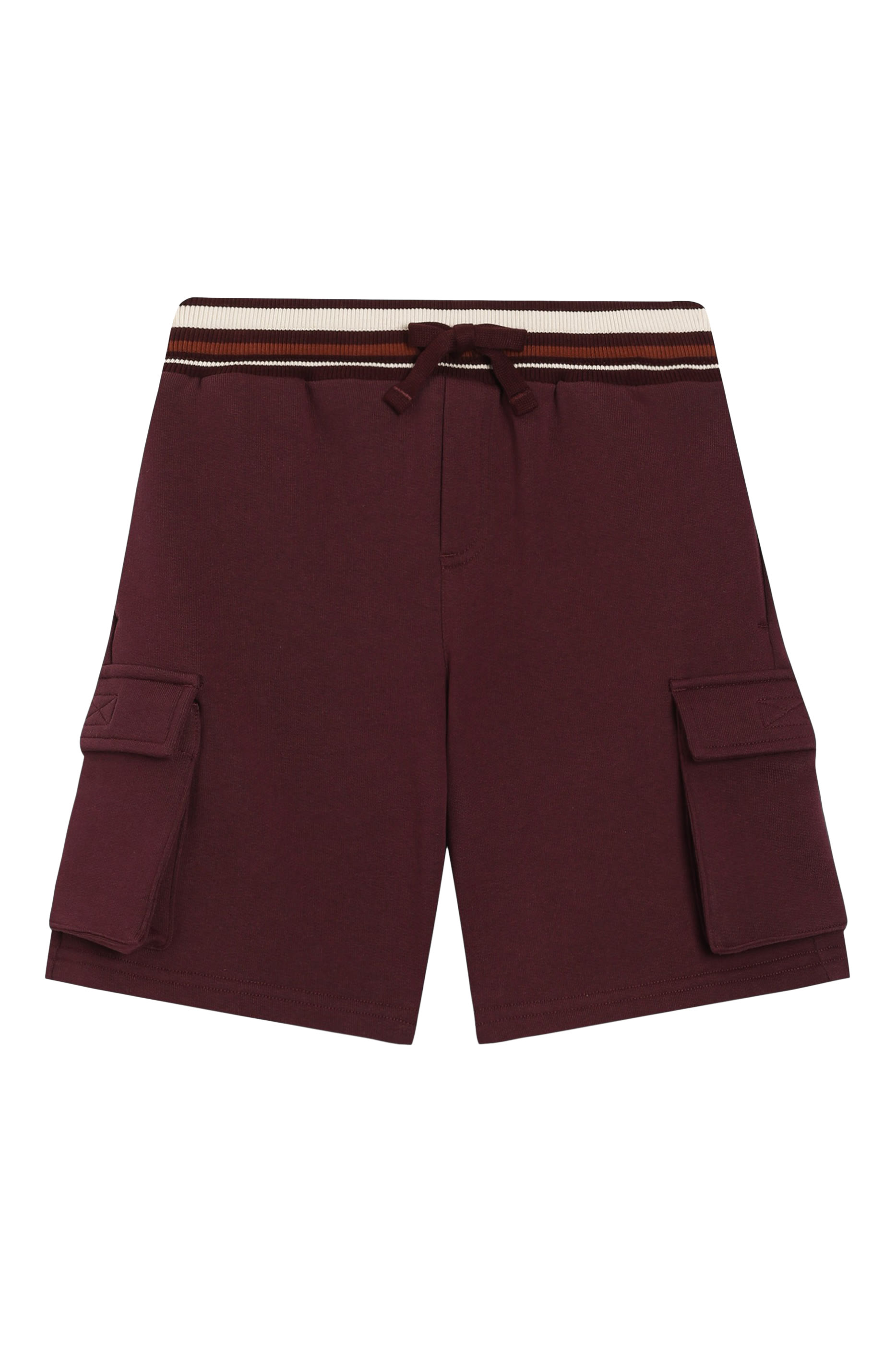 Kids Sweatshirt-Fabric Cargo Shorts